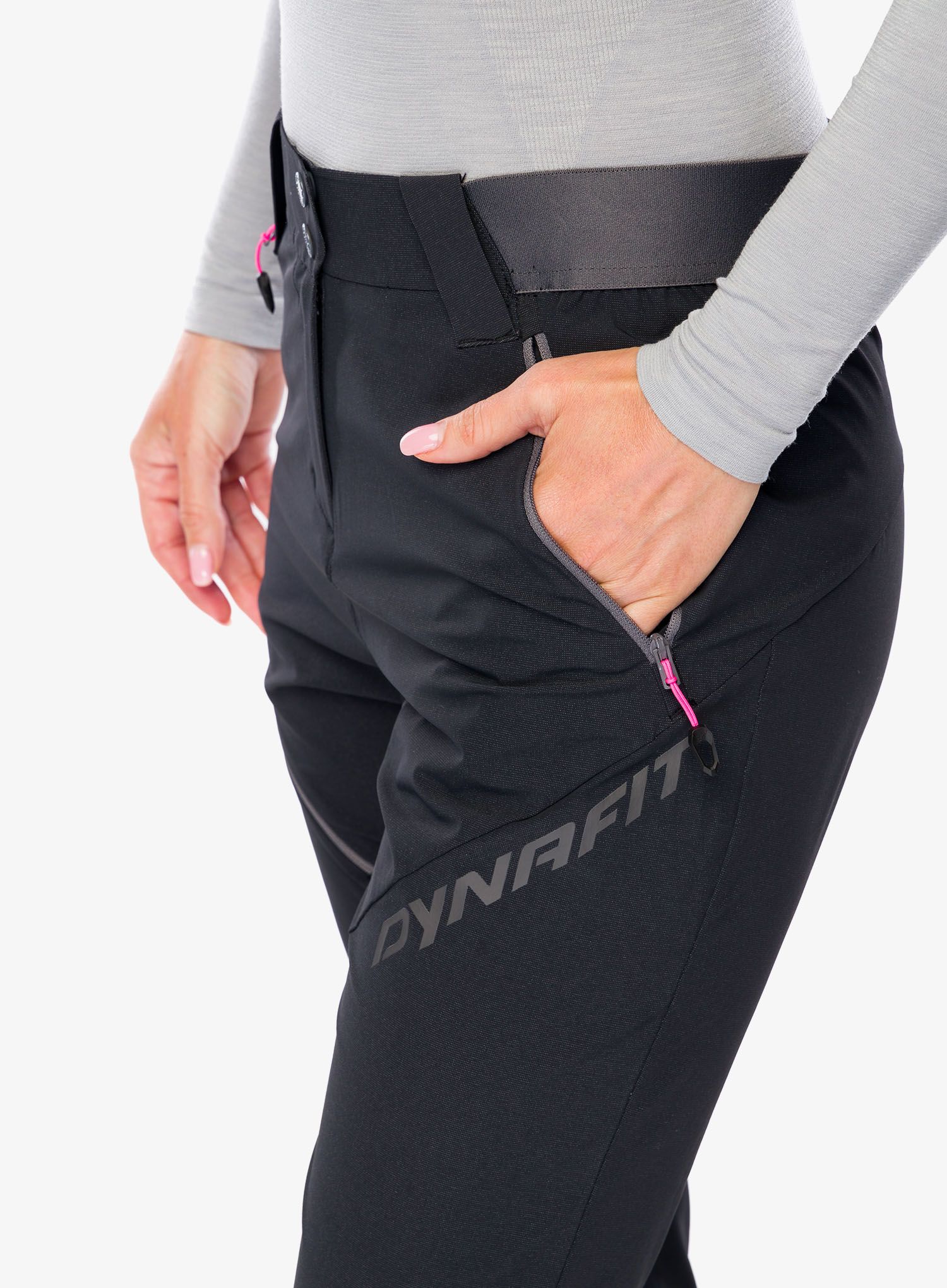 Trekové kalhoty dámské Dynafit Transalper Dynastretch Pants  - black out
