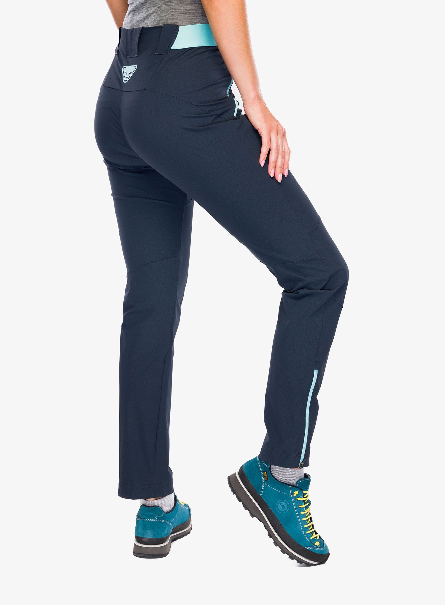 Nepromokavé kalhoty dámské Dynafit Transalper Dynastretch Pants  - blueberry/marine blue