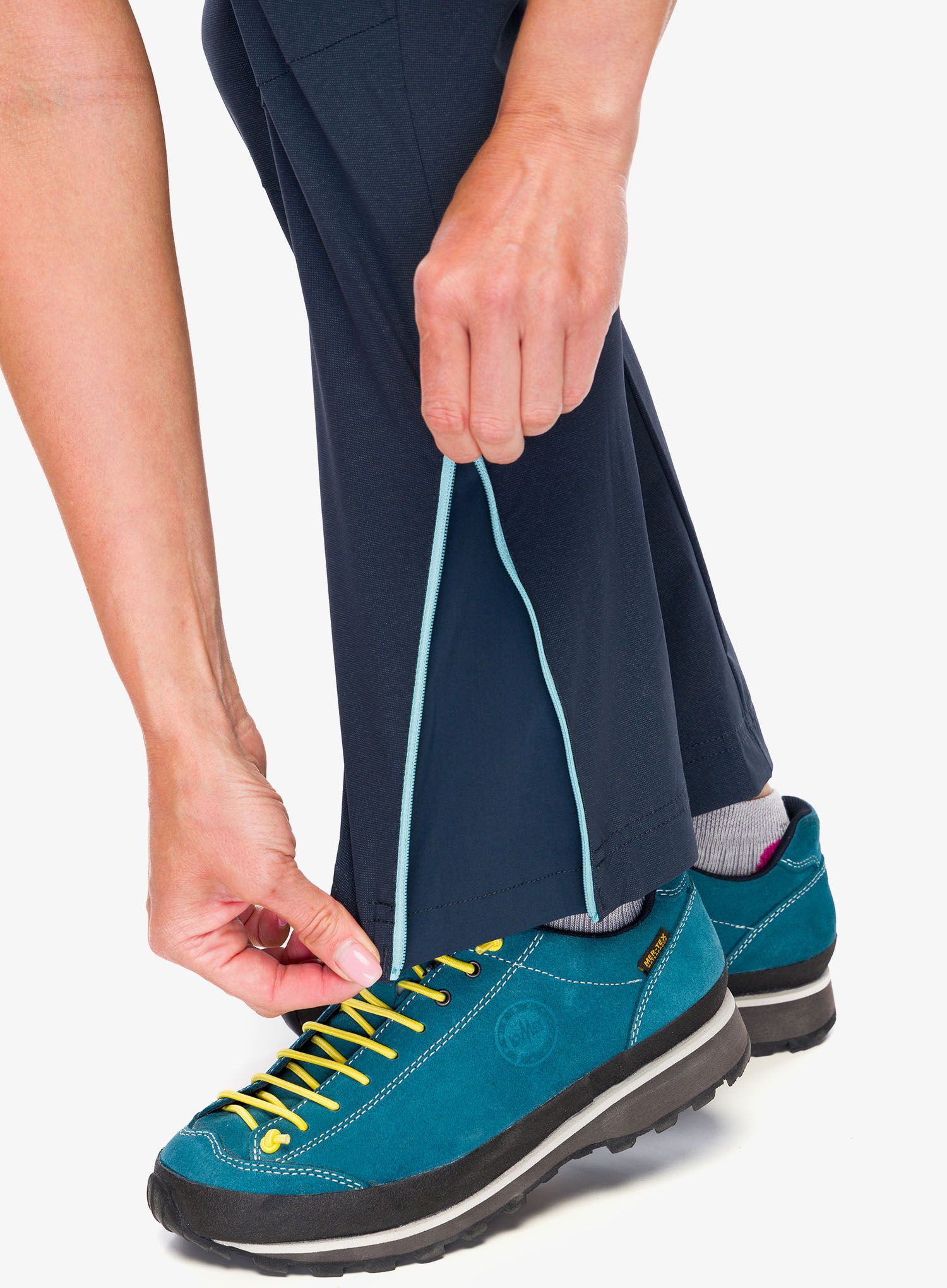 Nepromokavé kalhoty dámské Dynafit Transalper Dynastretch Pants  - blueberry/marine blue