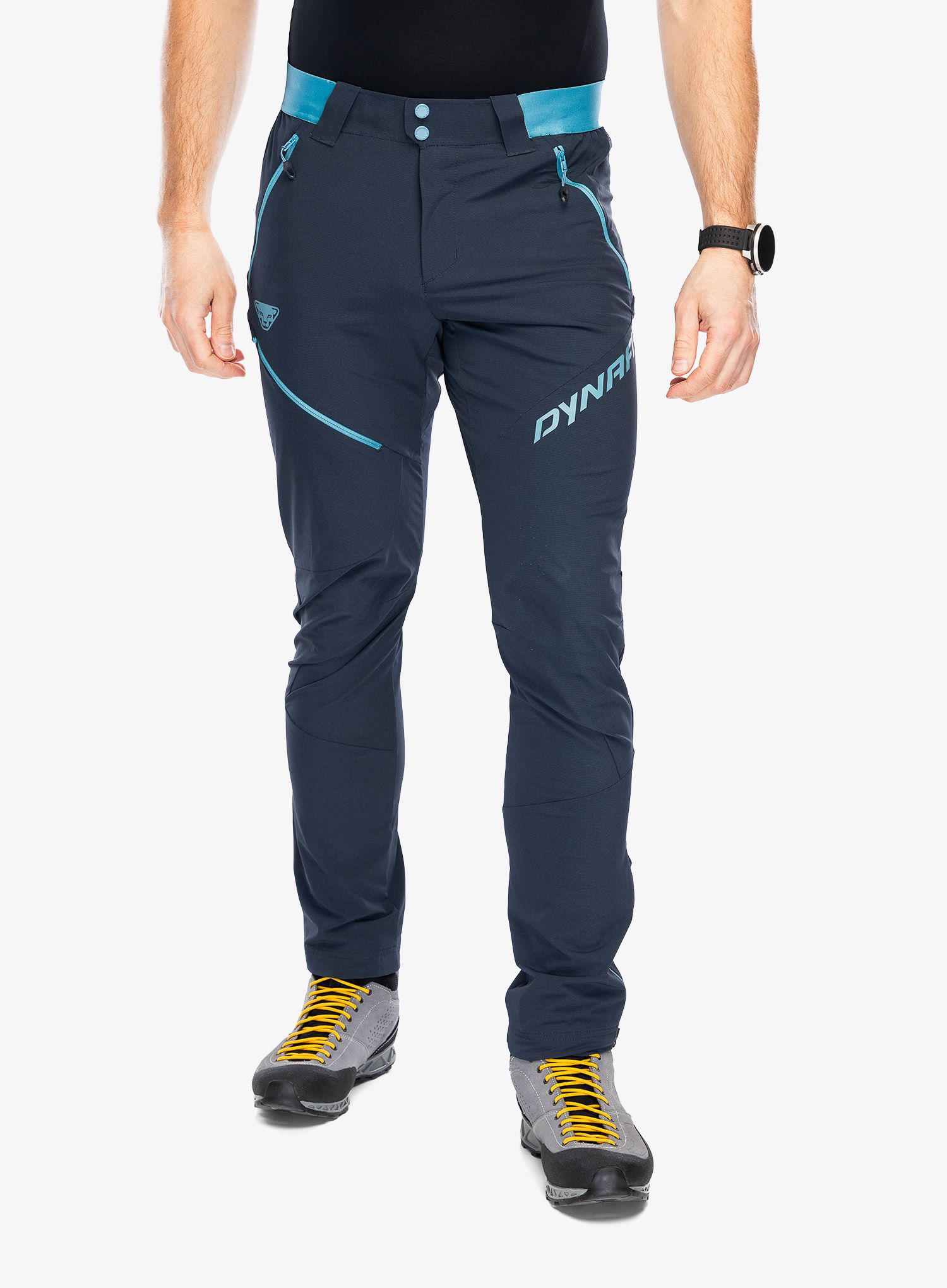 Trekové kalhoty Dynafit Transalper Dynastretch Pants - blueberry/storm blue
