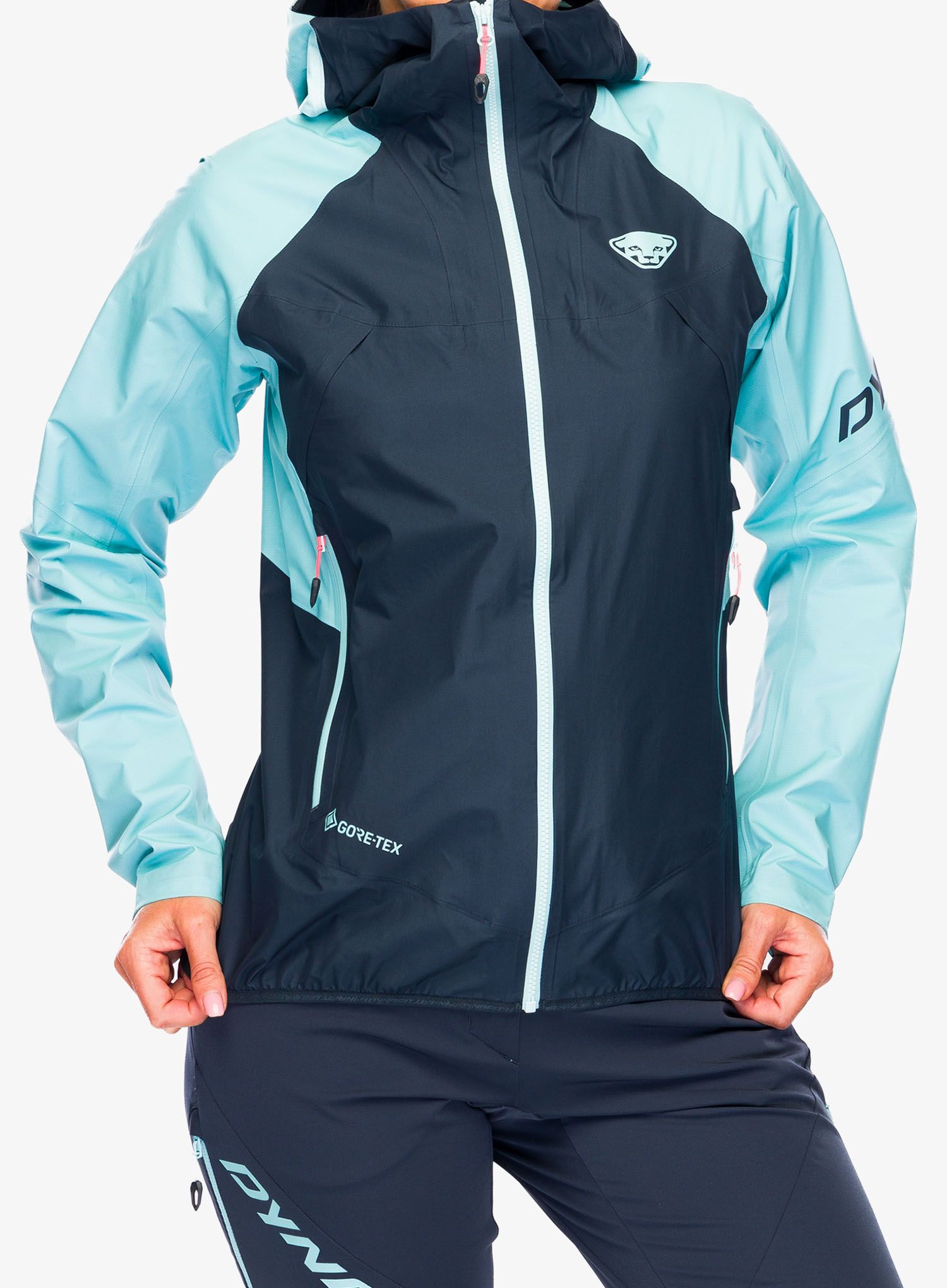 Dámská bunda na hory Dynafit Transalper GTX Jacket  - marine blue/blueberry