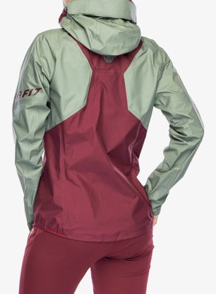 Dámská bunda na hory Dynafit Transalper GTX Jacket - sage
