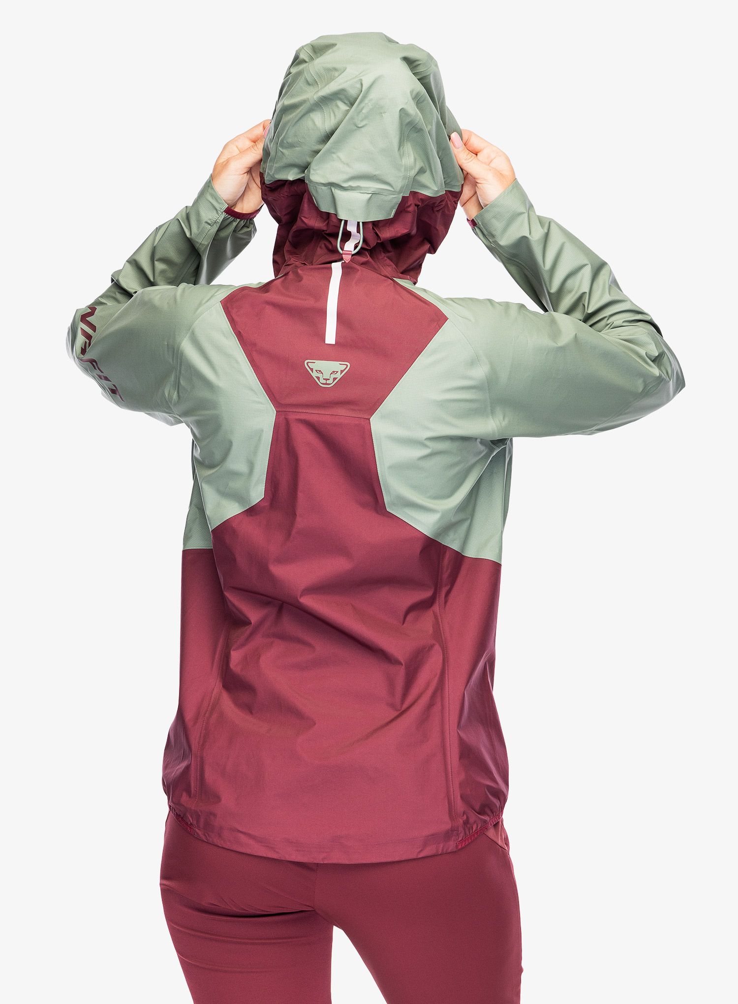 Dámská bunda na hory Dynafit Transalper GTX Jacket - sage