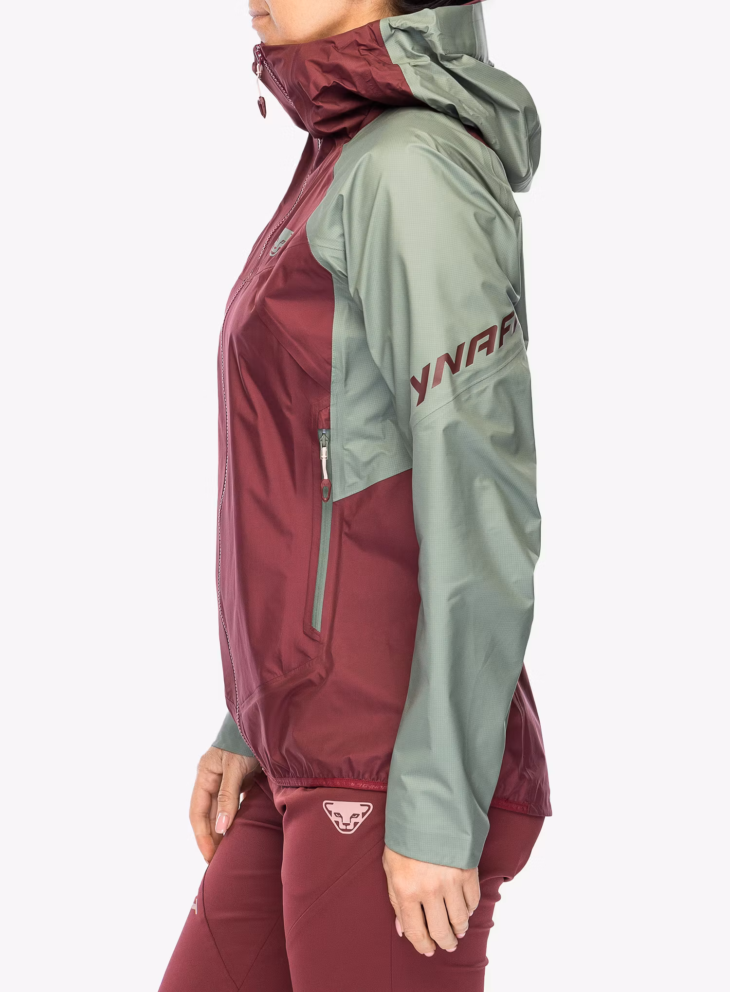 Dámská bunda na hory Dynafit Transalper GTX Jacket - sage