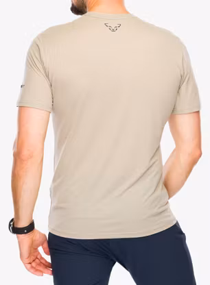 Rychleschnoucí triko Dynafit Transalper Graphic S/S Tee - rock khaki