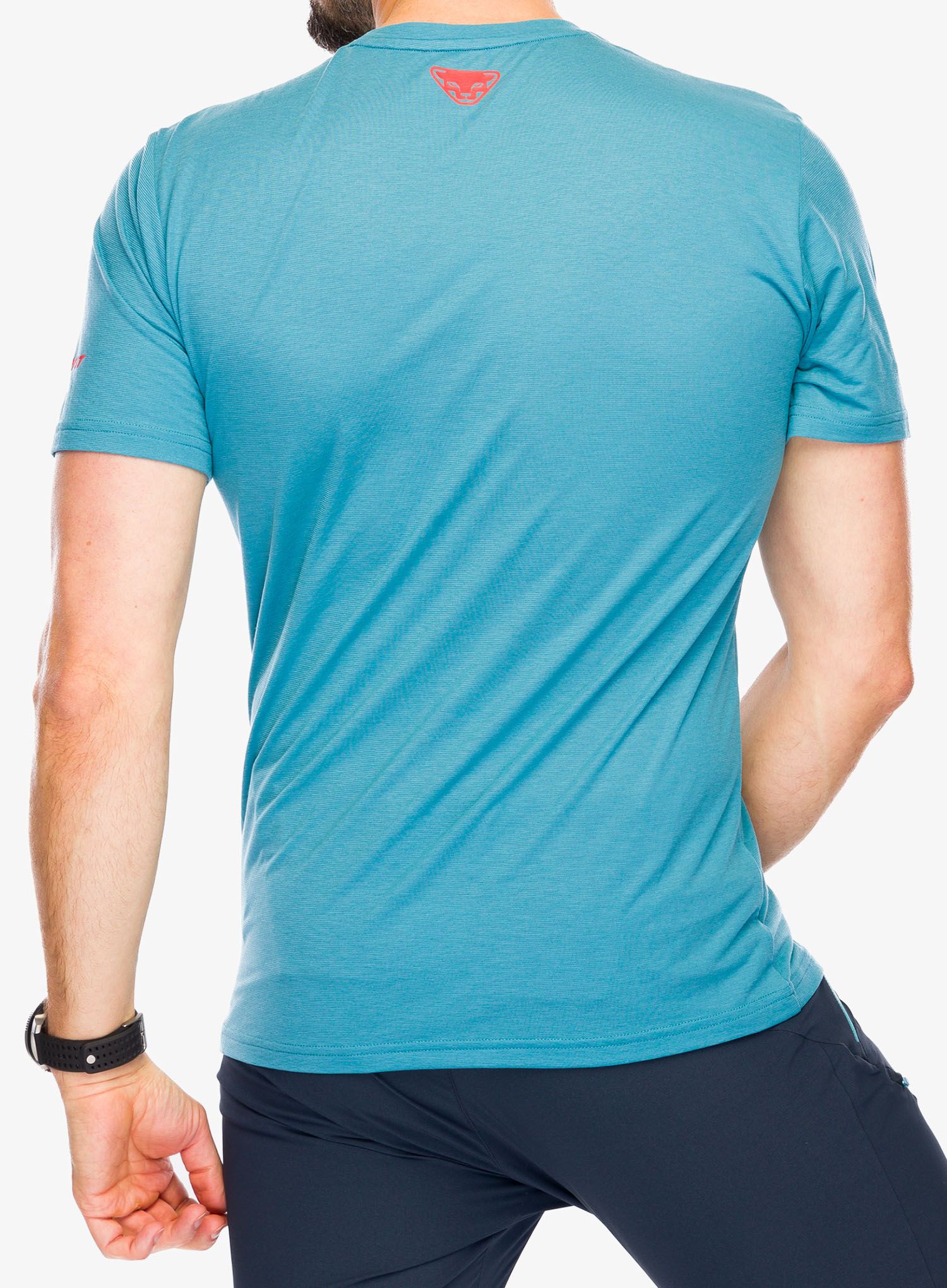 Tričko s potiskem Dynafit Transalper Graphic S/S Tee - storm blue