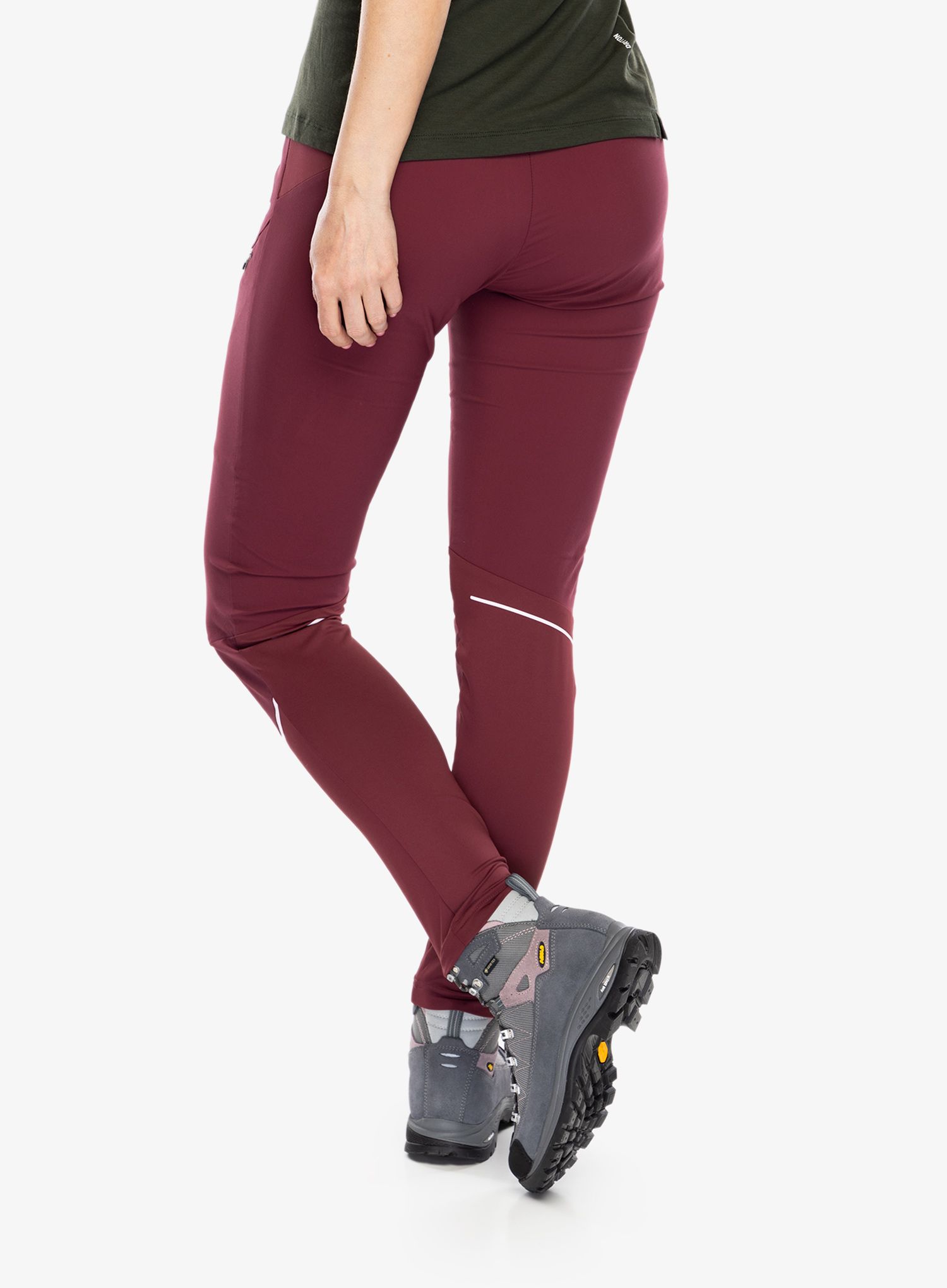 Turistické kalhoty dámské Dynafit Transalper Hybrid Pants - burgundy