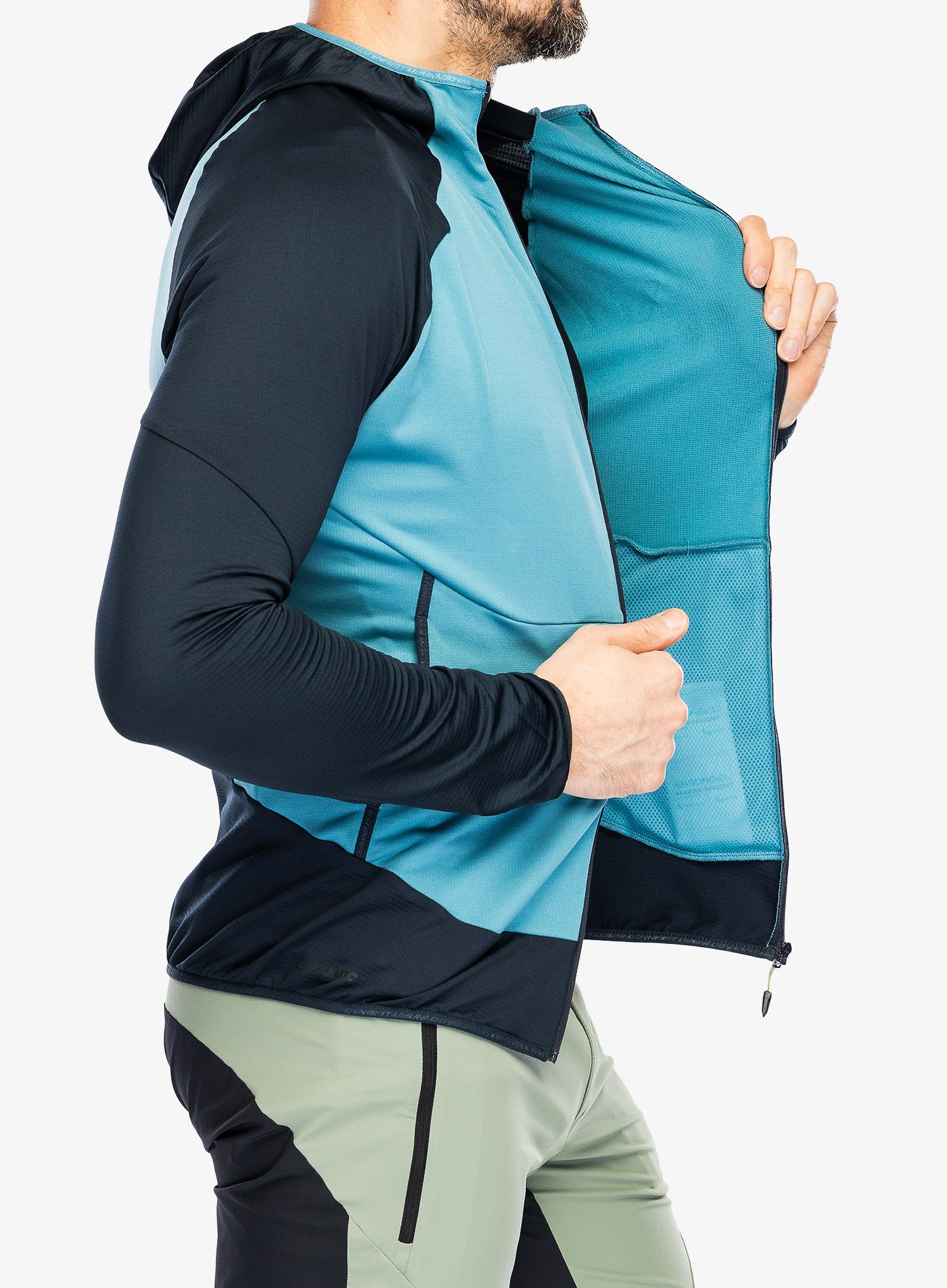 Mikina s kapucí Dynafit Transalper Light PTC Hoody  - blueberry/storm blue