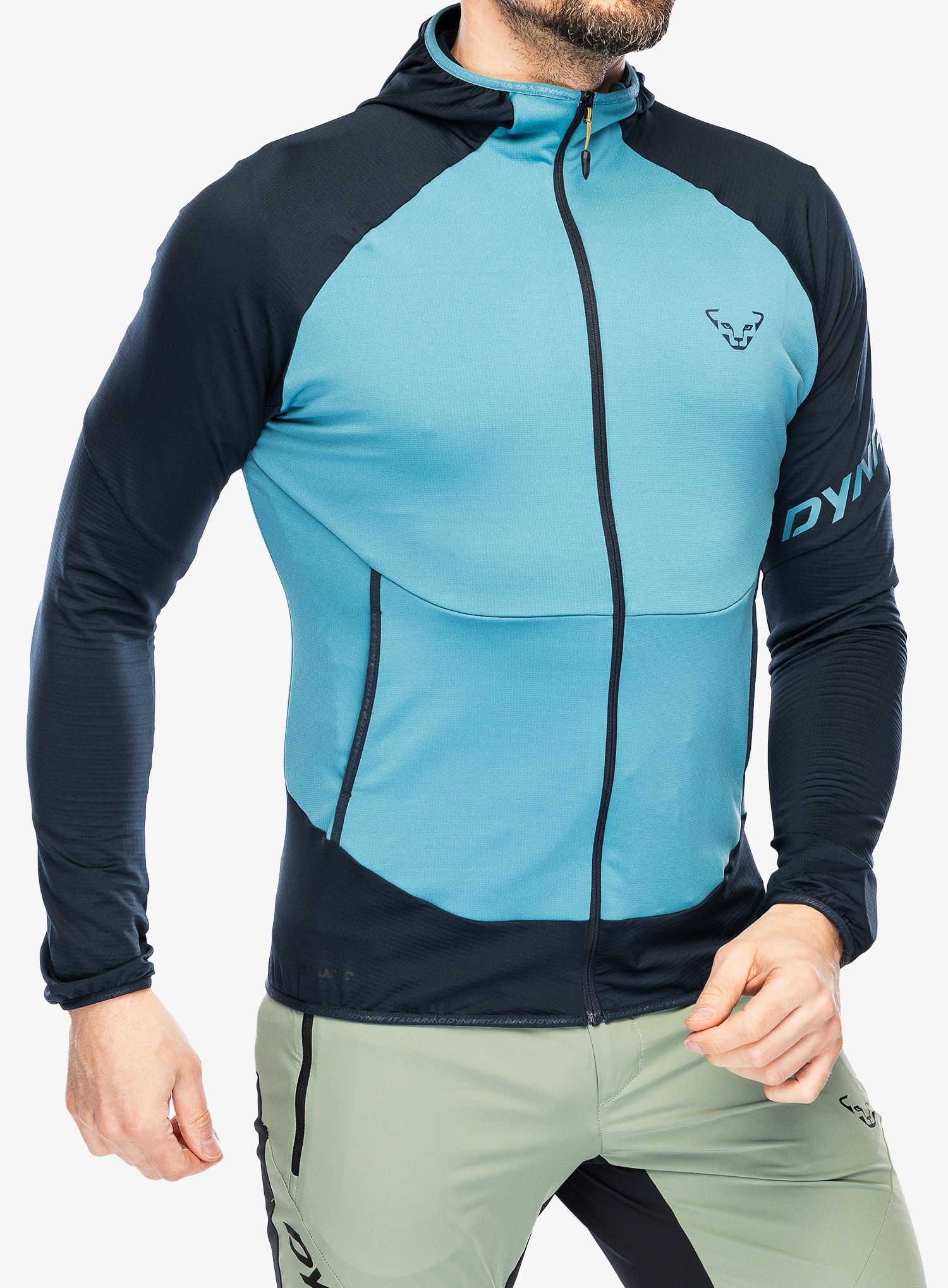 Mikina s kapucí Dynafit Transalper Light PTC Hoody  - blueberry/storm blue