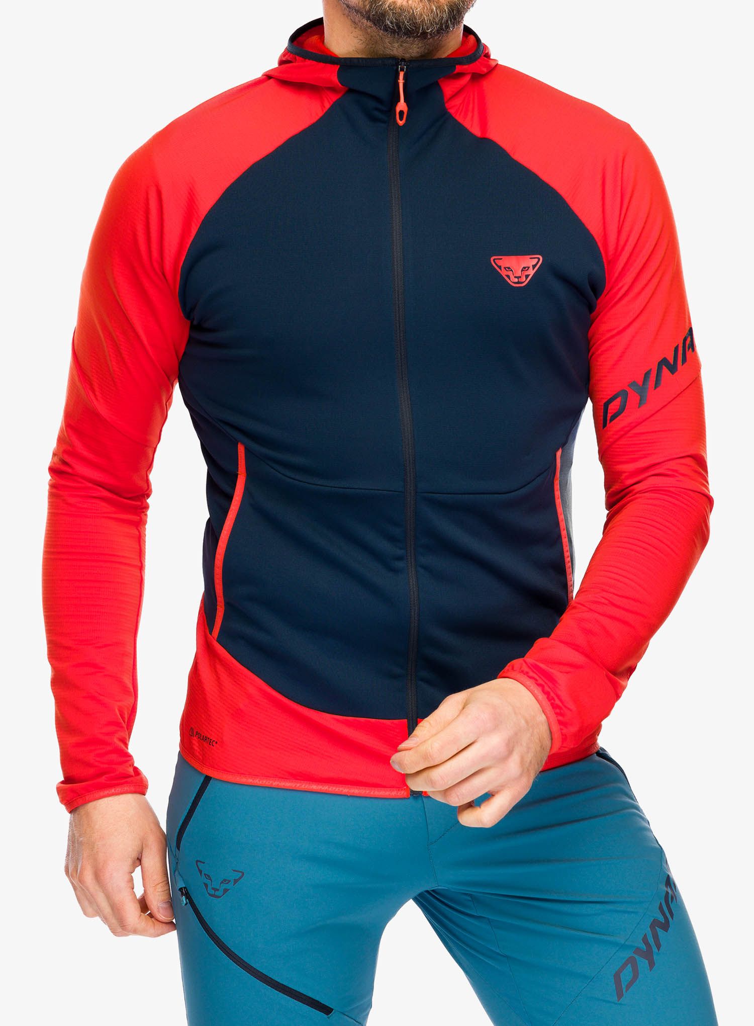 Rozepínací mikina Dynafit Transalper Light PTC Hoody - dawn