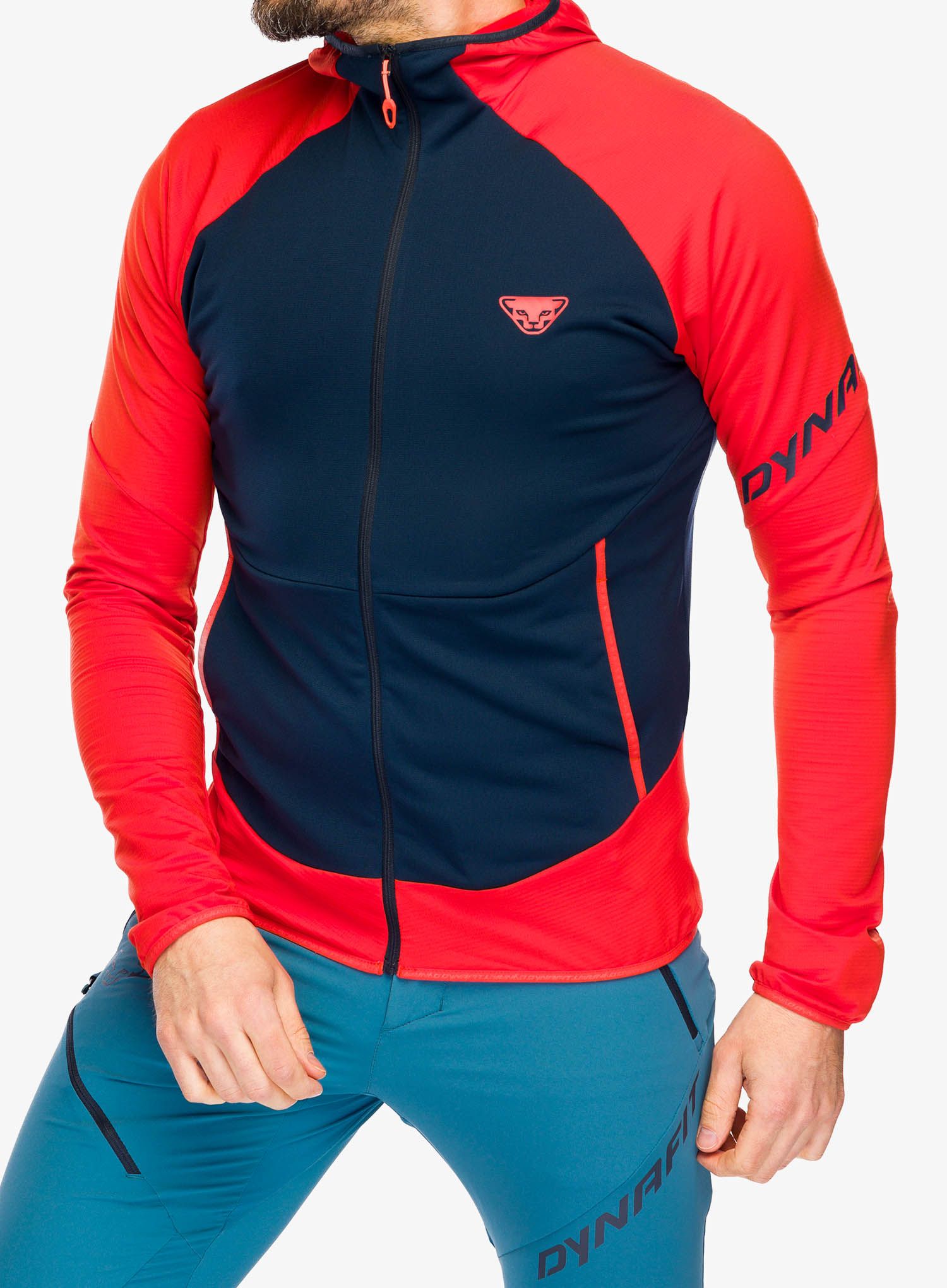 Rozepínací mikina Dynafit Transalper Light PTC Hoody - dawn