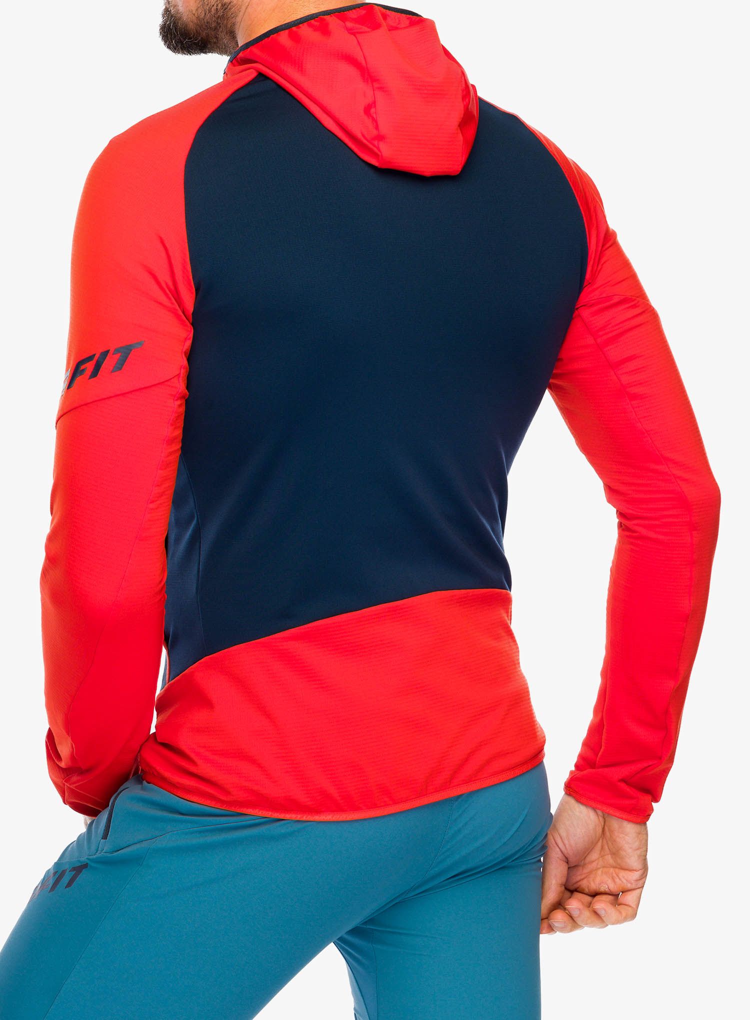 Rozepínací mikina Dynafit Transalper Light PTC Hoody - dawn