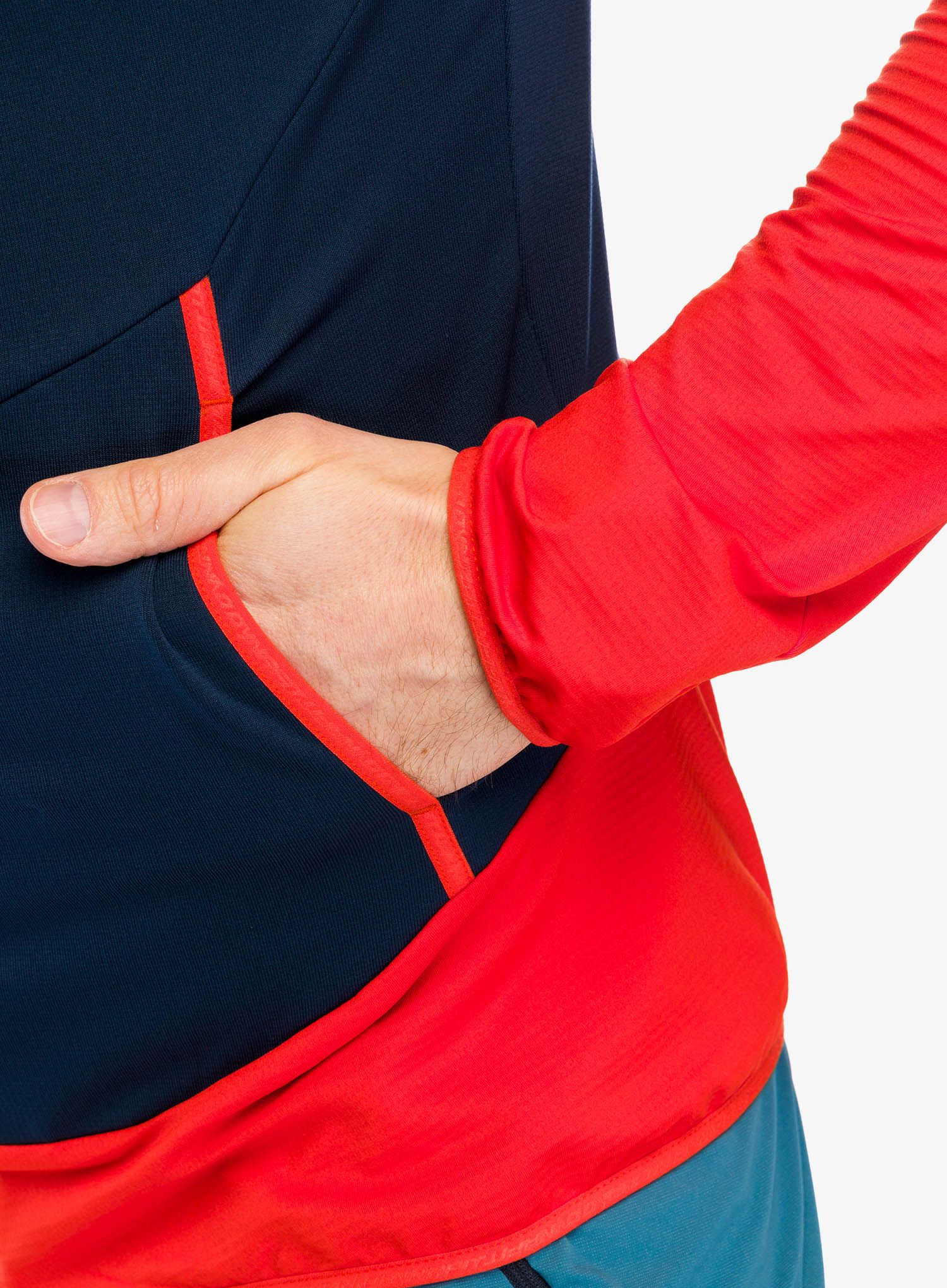 Rozepínací mikina Dynafit Transalper Light PTC Hoody - dawn