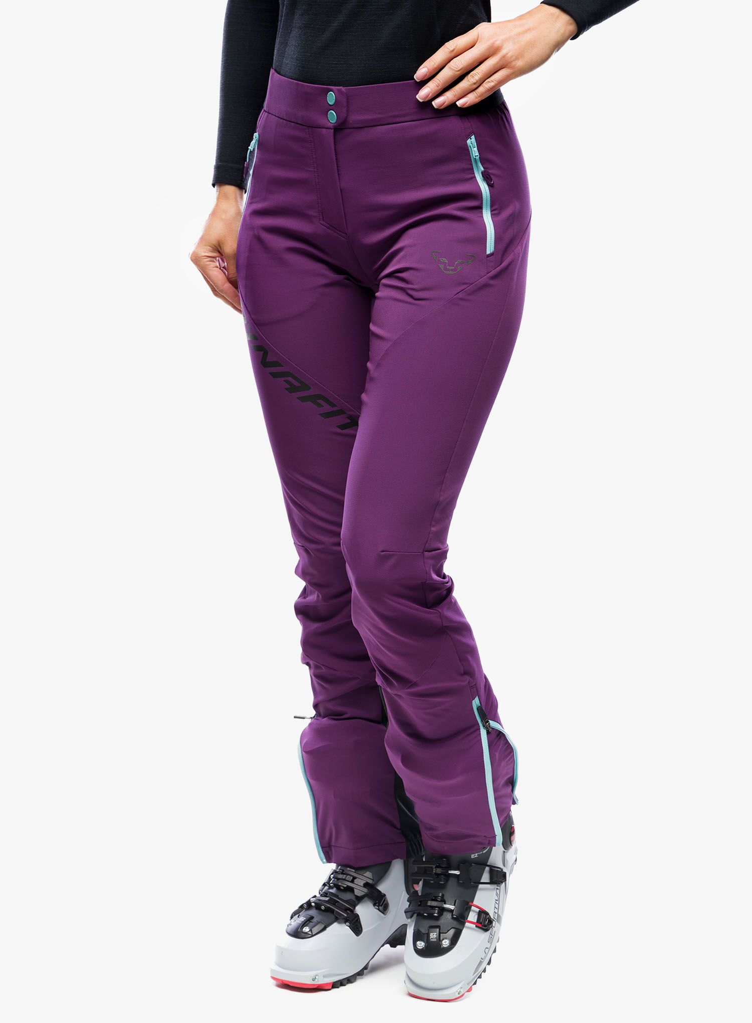 Kalhoty dámské Dynafit Transalper Pro Pant - royal purple