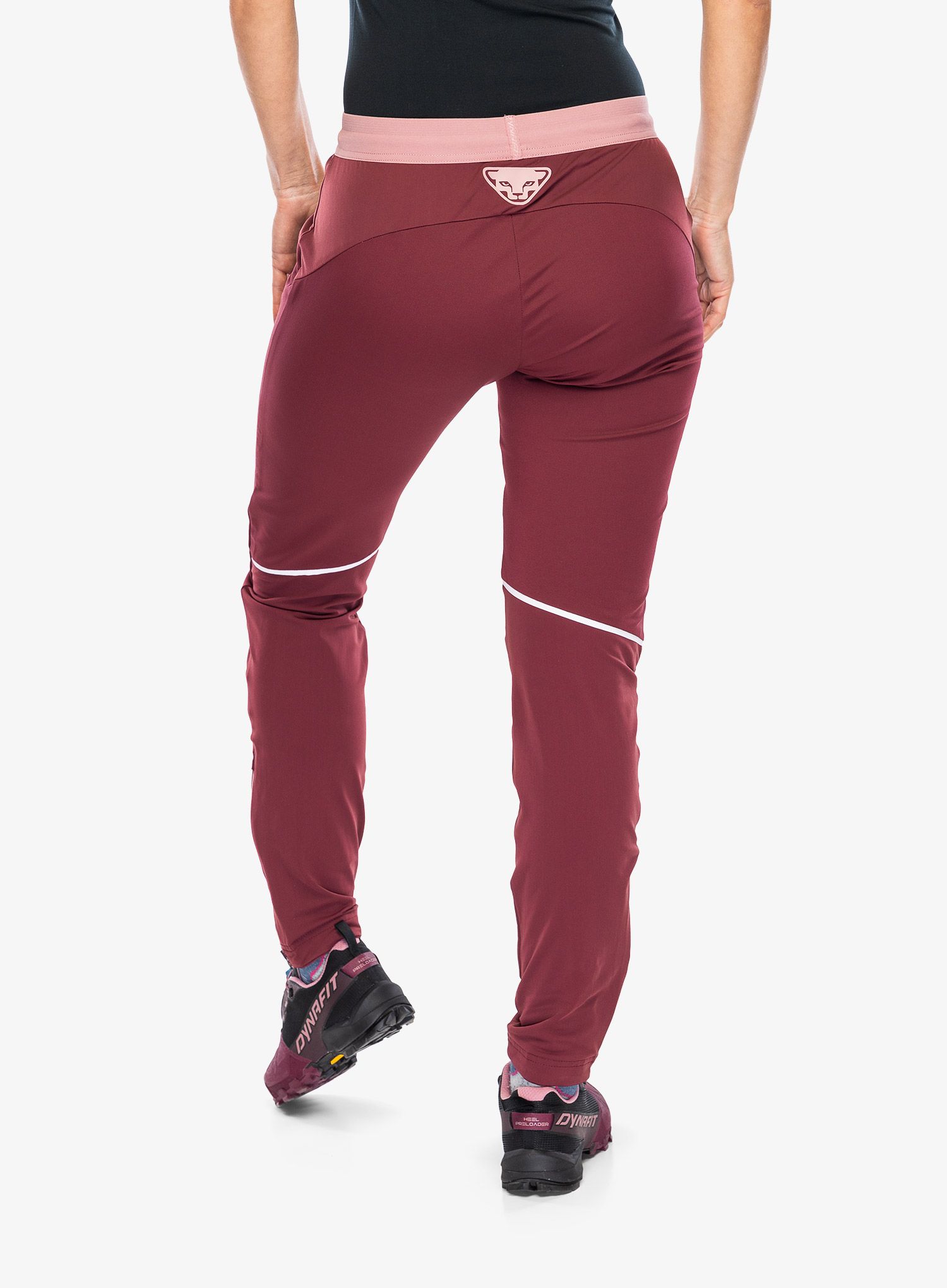 Softshellové kalhoty dámské Dynafit Transalper Warm Pant - burgundy