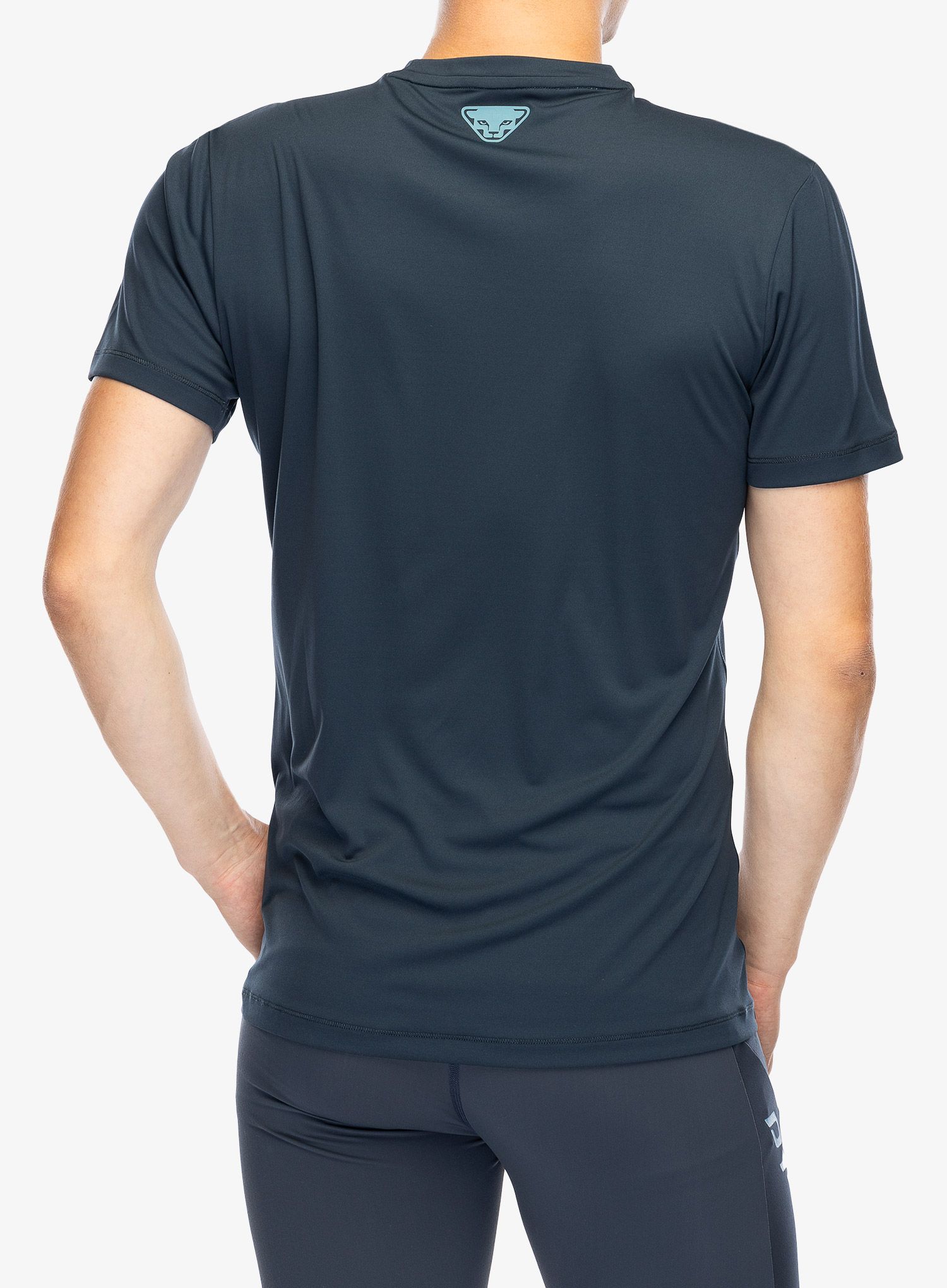 Tričko s potiskem Dynafit Traverse 2 S/S Tee - blueberry/blueberry