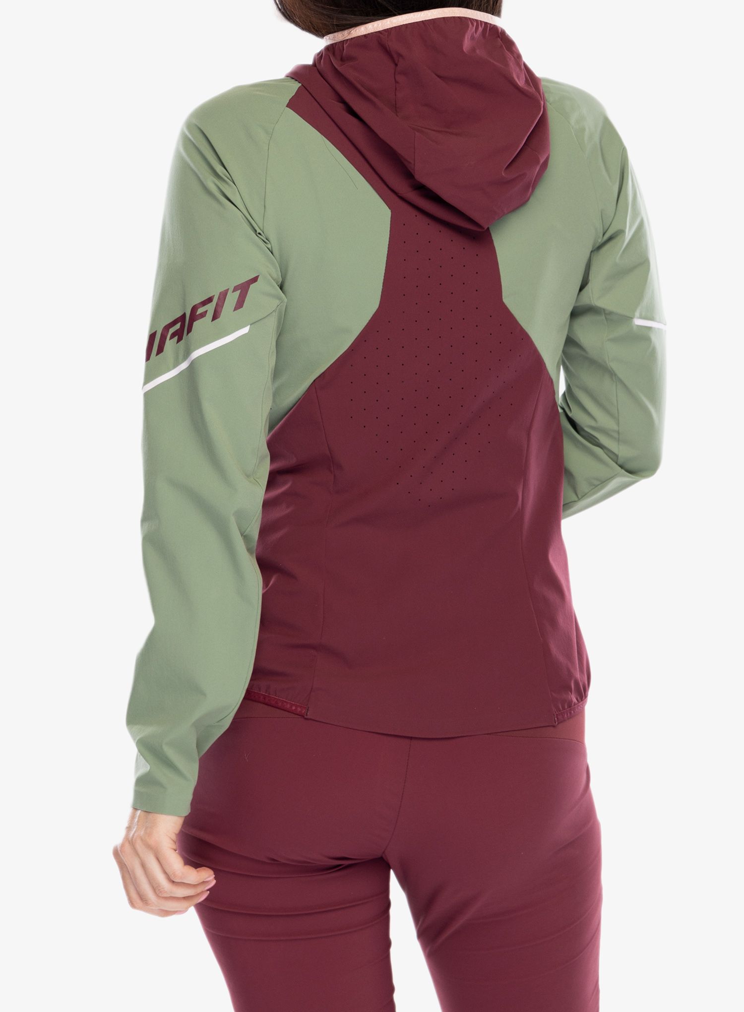 Softshellová bunda dámská Dynafit Traverse DST Jacket - sage