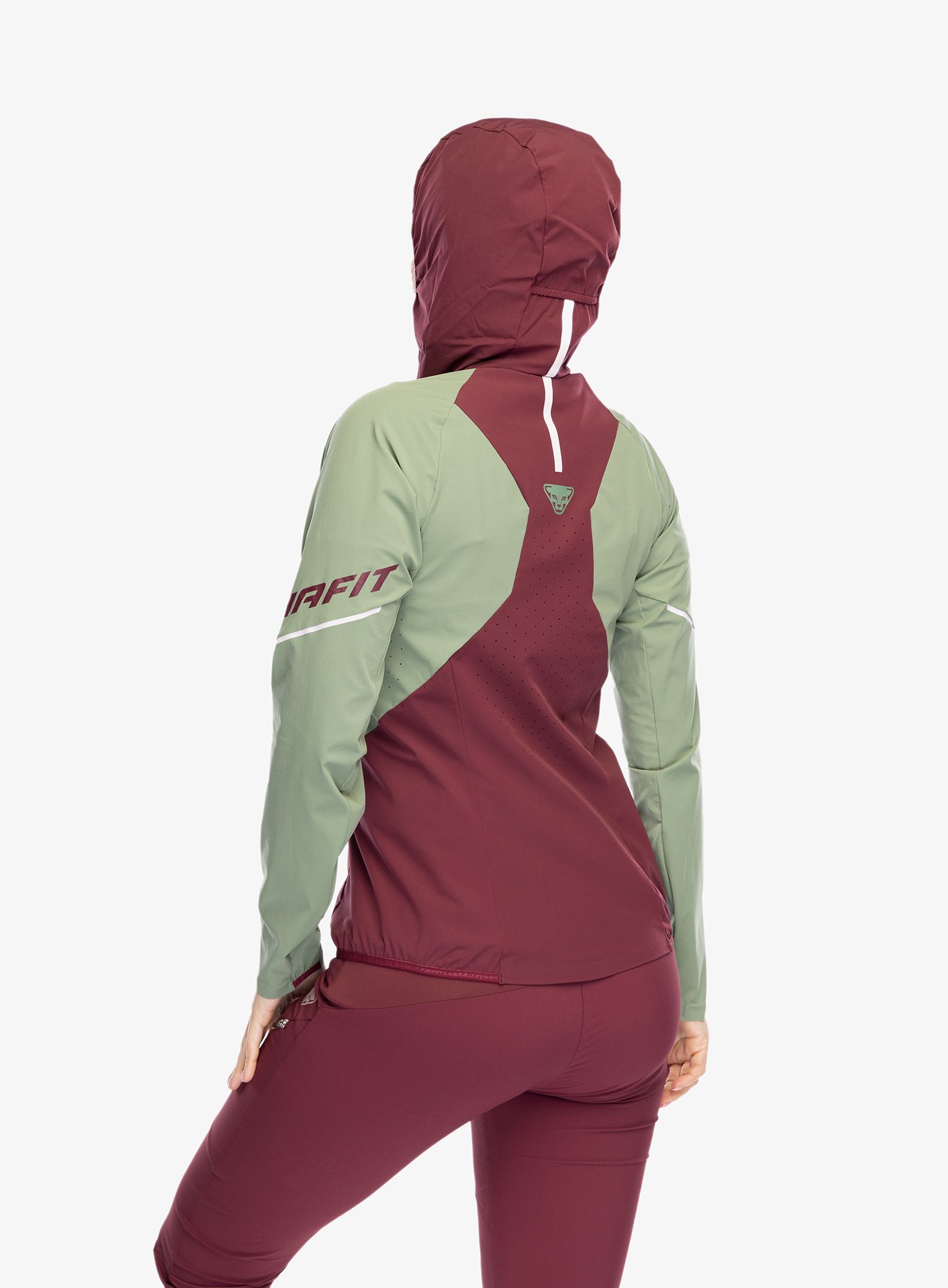 Softshellová bunda dámská Dynafit Traverse DST Jacket - sage
