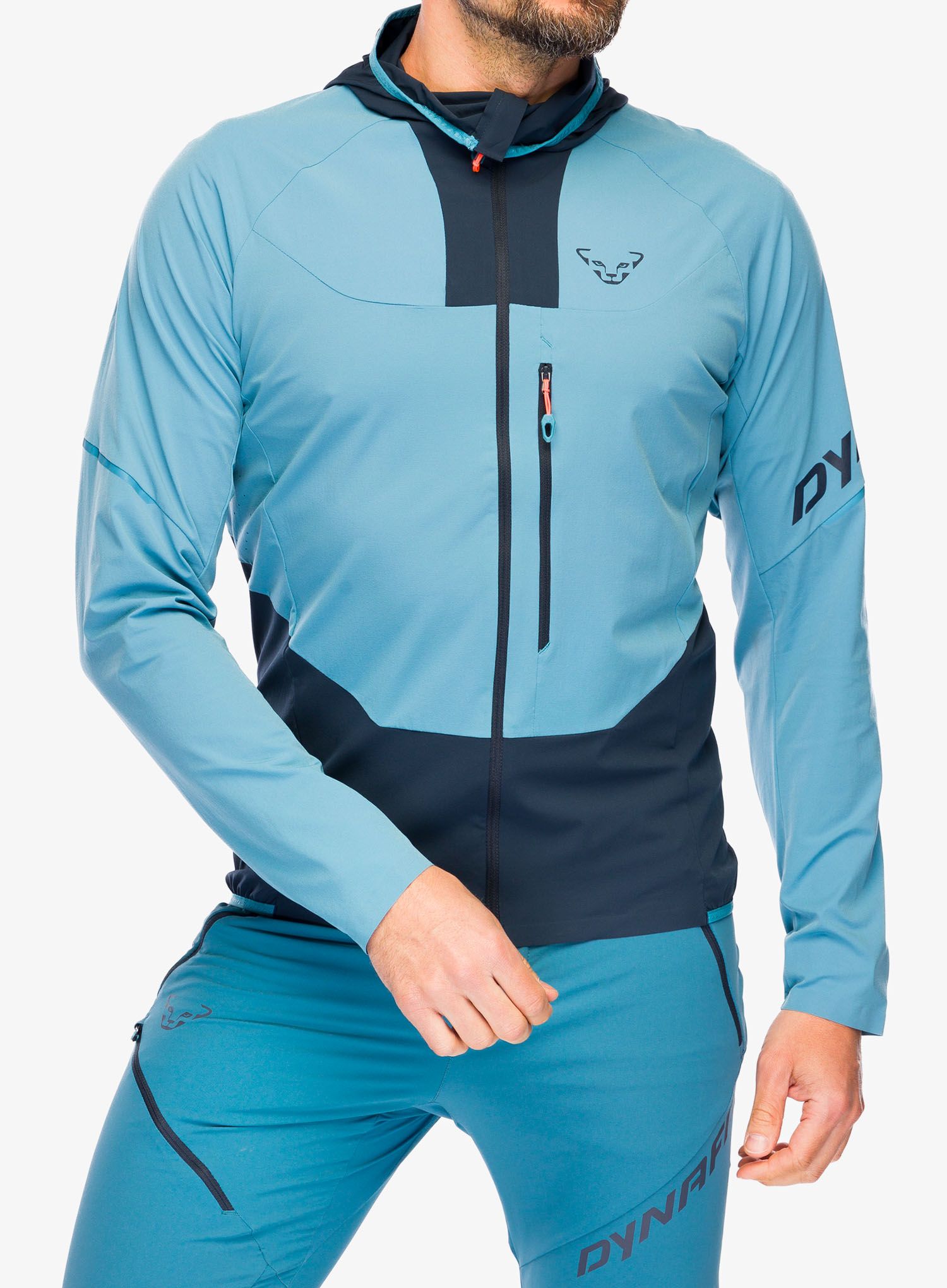 Softshellová bunda Dynafit Traverse DST Jacket - storm blue