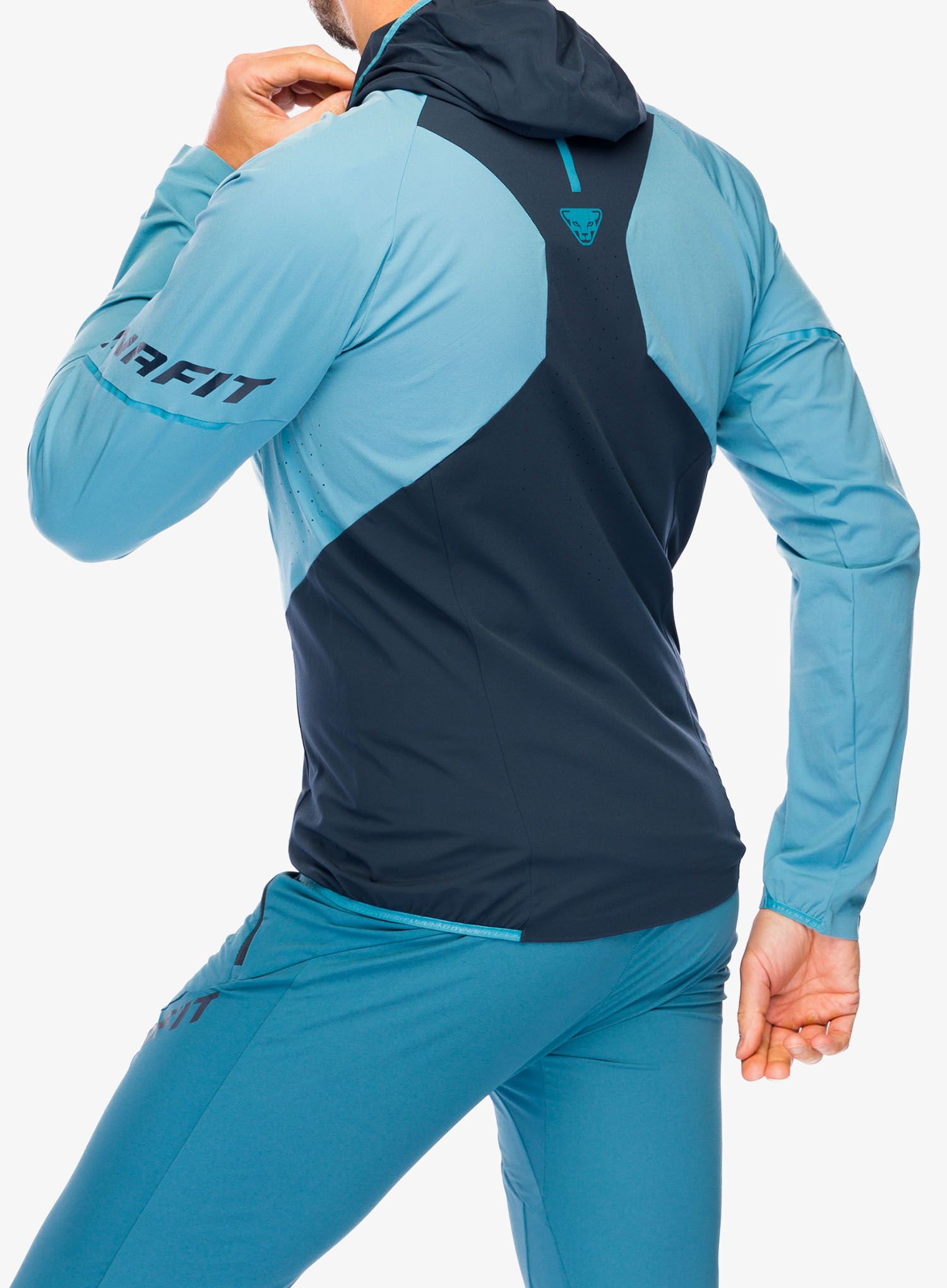 Softshellová bunda Dynafit Traverse DST Jacket - storm blue