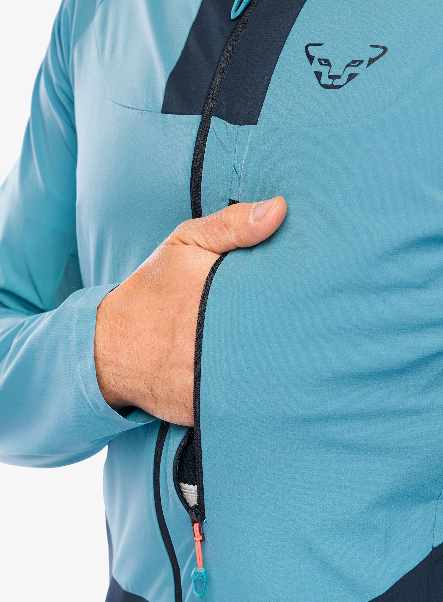 Softshellová bunda Dynafit Traverse DST Jacket - storm blue