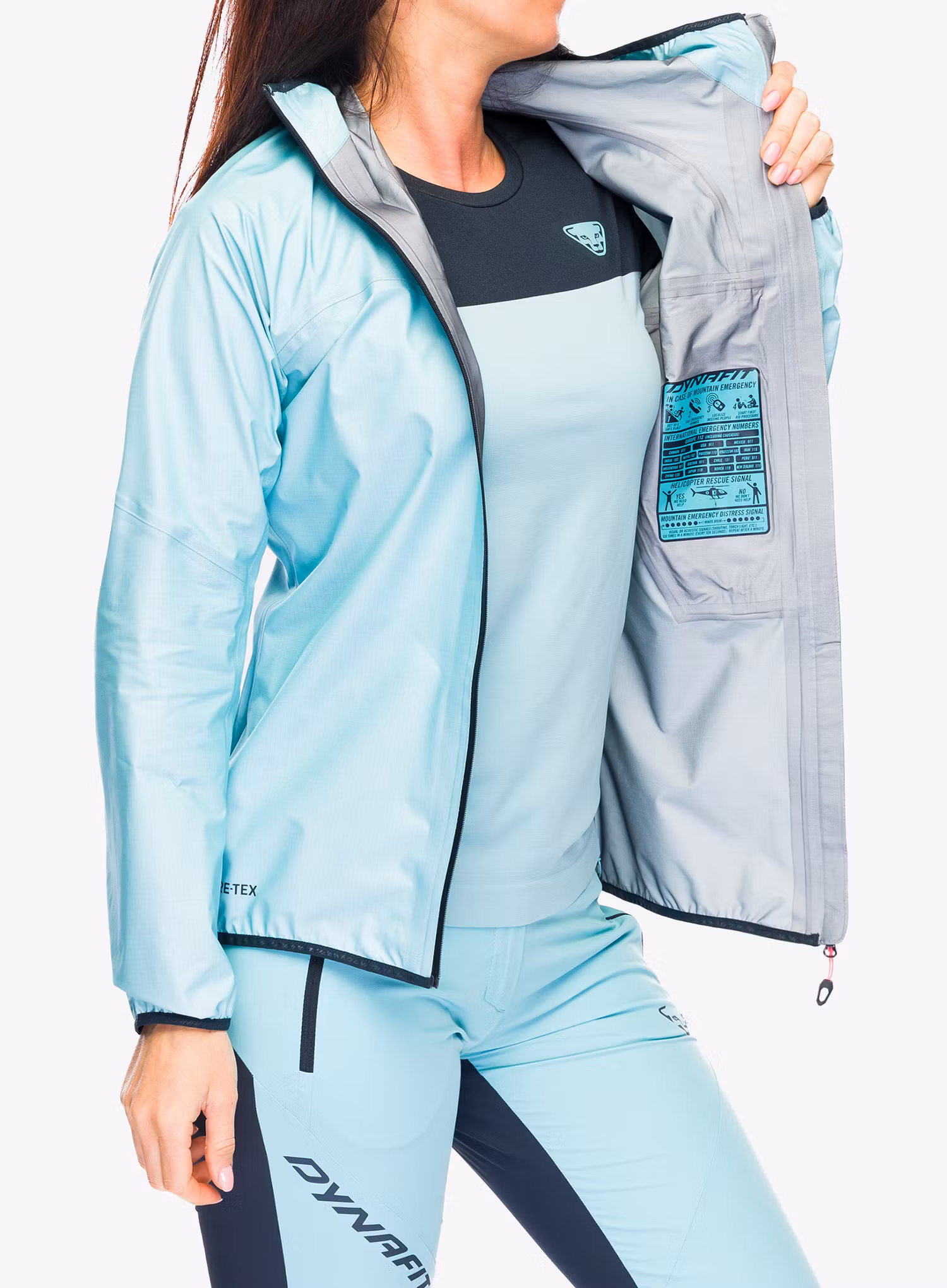 GORE TEX bunda dámská Dynafit Traverse GTX Jacket - marine blue