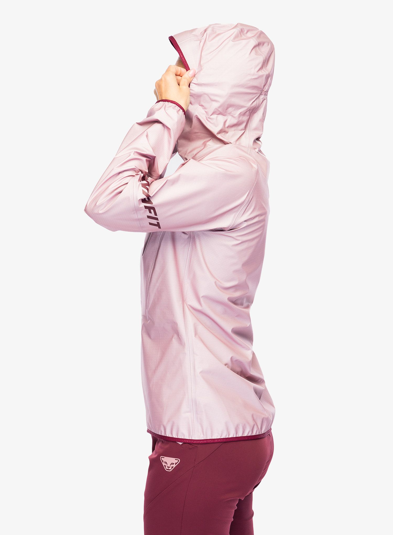 Dámská bunda na hory Dynafit Traverse GTX Jacket - mokarosa