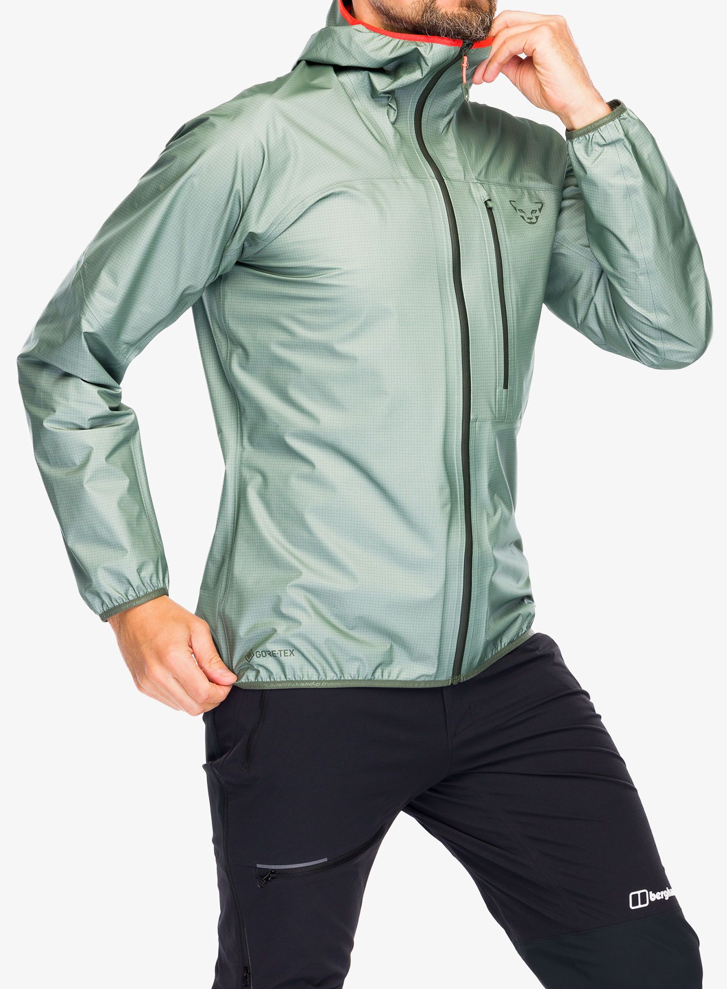 GORE TEX bunda Dynafit Traverse GTX Jacket - sage