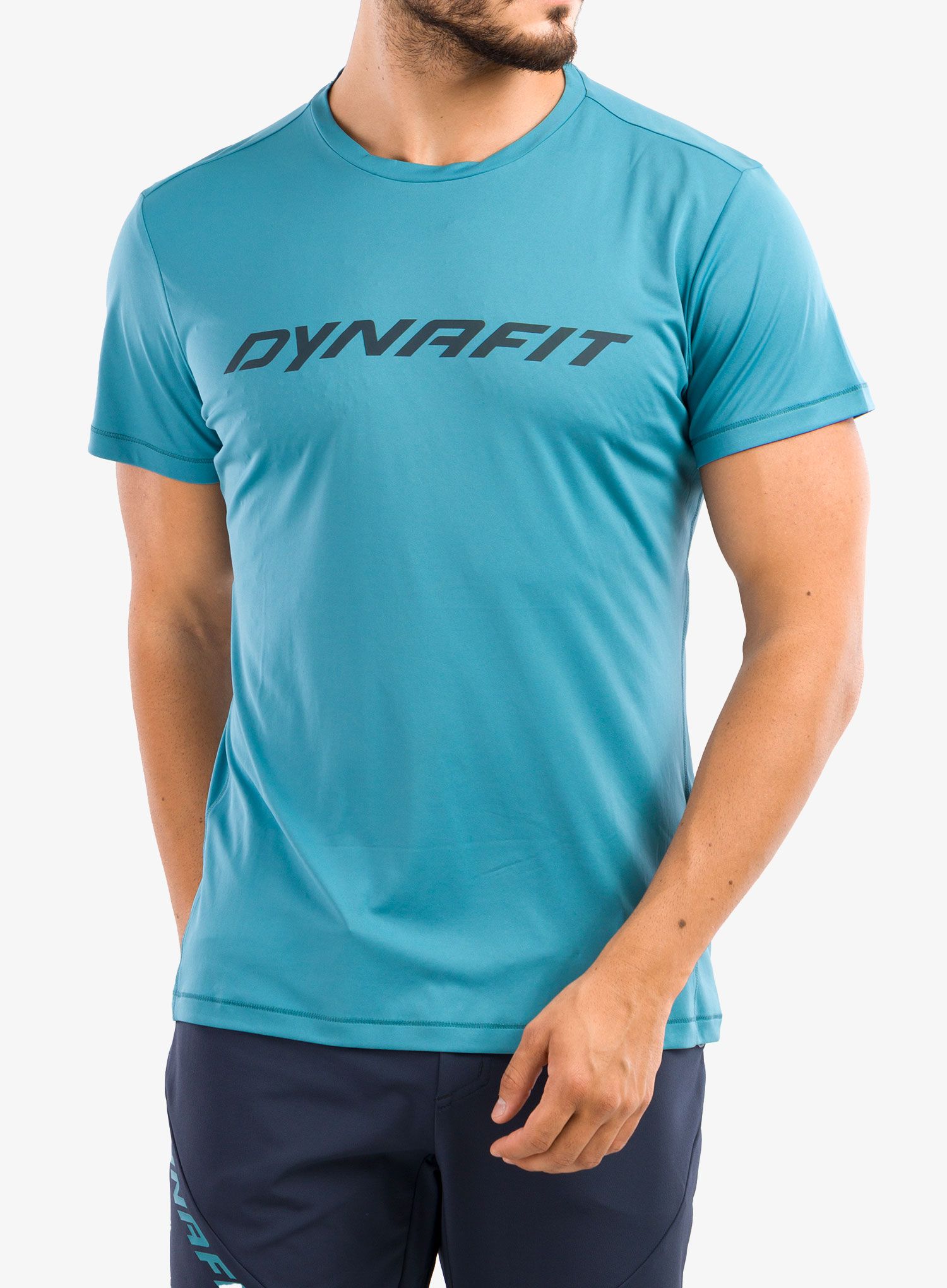 Rychleschnoucí tričko Dynafit Traverse S/S Tee - storm blue