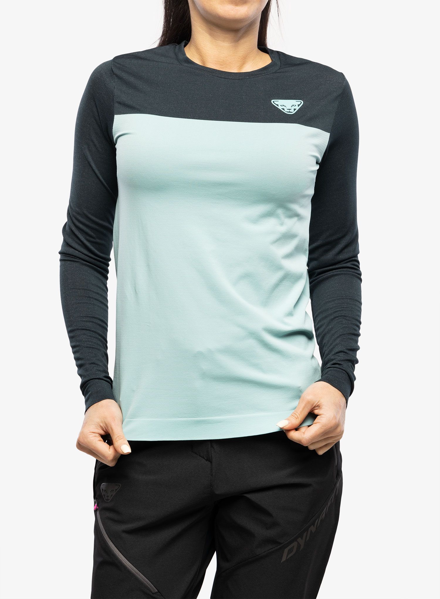 Dámské triko s dlouhým rukávem Dynafit Traverse S-Tech Longsleeve - marine blue