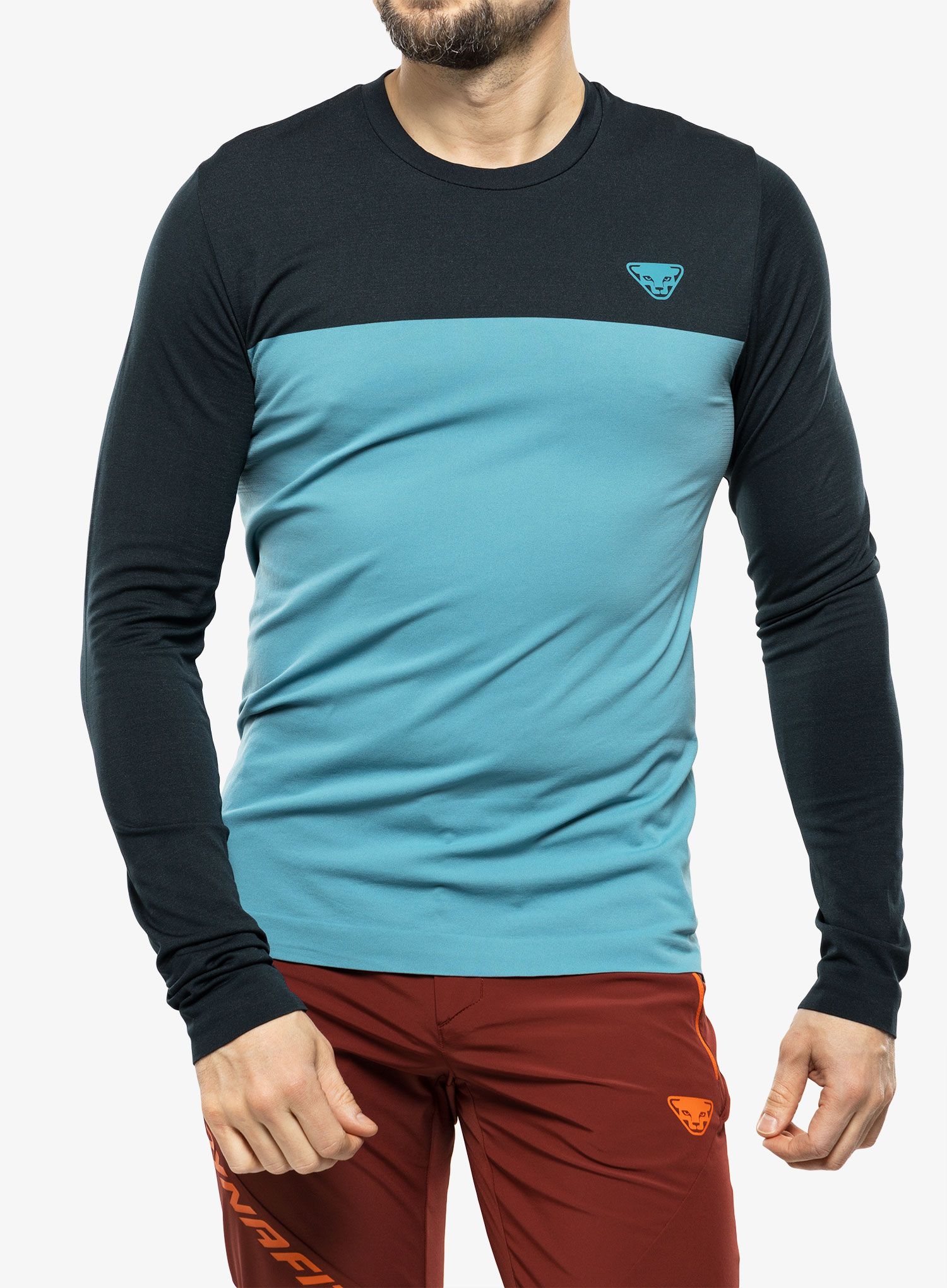 Tričko s dlouhým rukávem Dynafit Traverse S-Tech Longsleeve  - storm blue