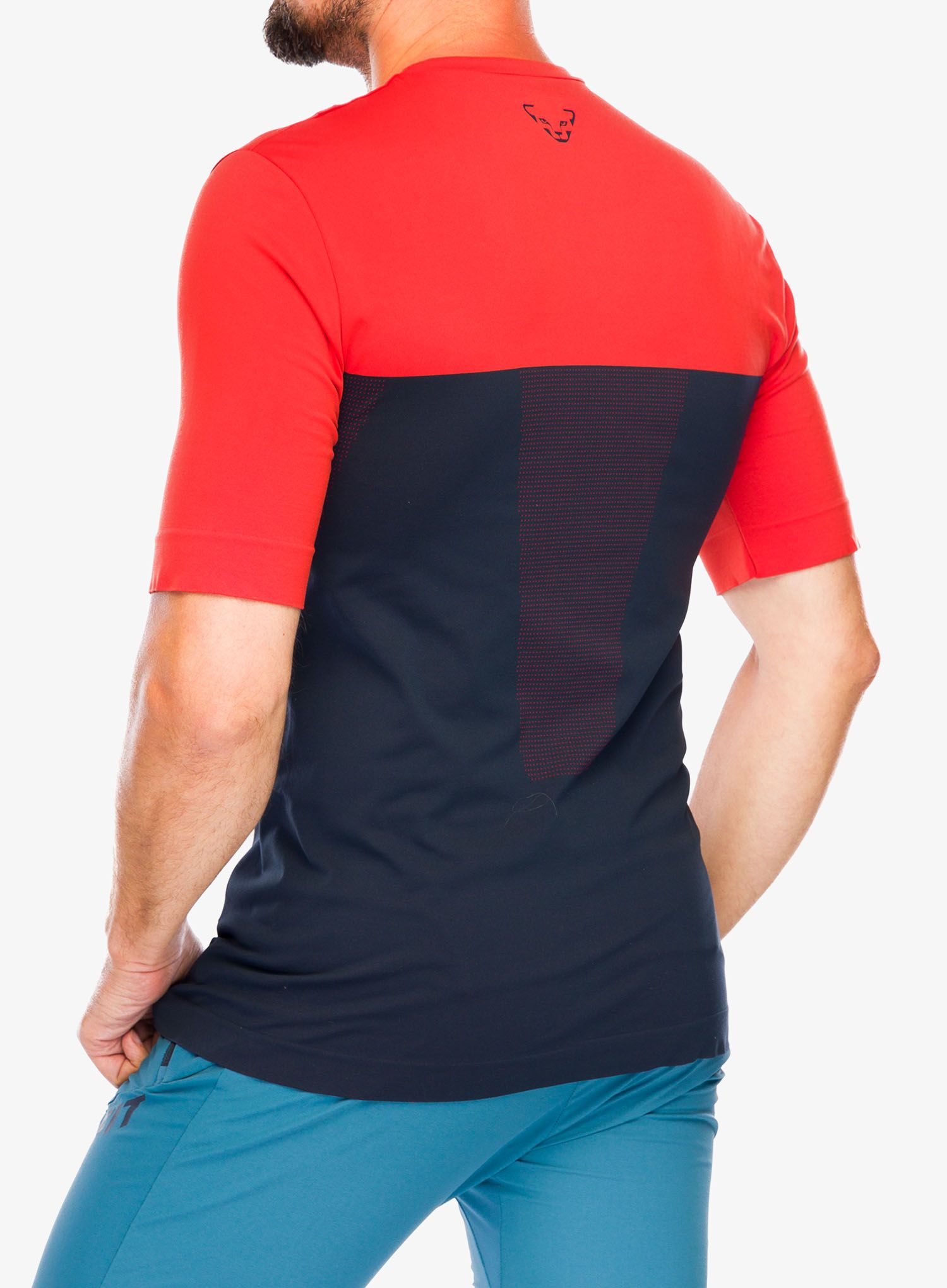 Rychleschnoucí triko Dynafit Traverse S-Tech S/S Tee - blueberry/dawn