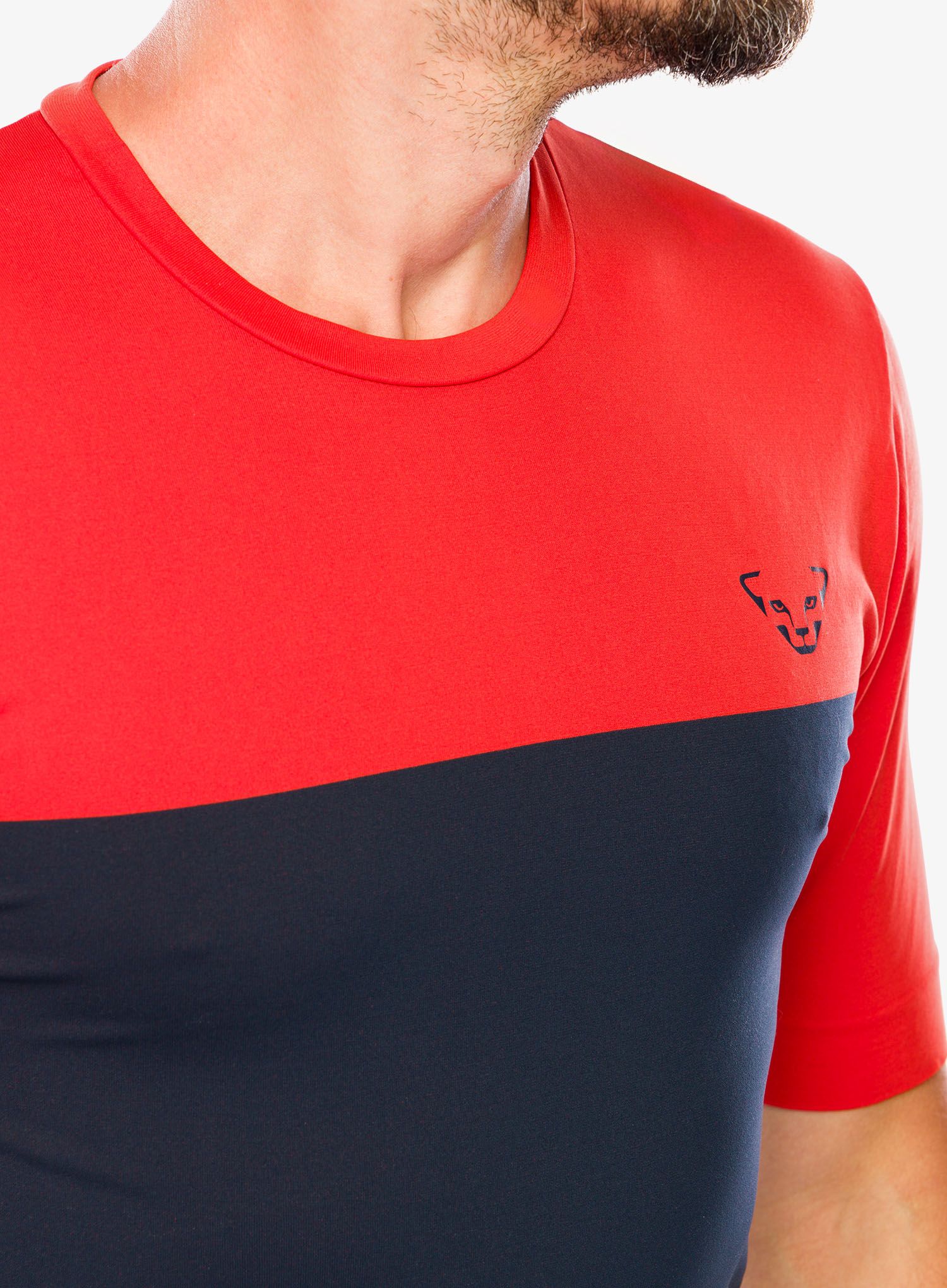 Rychleschnoucí triko Dynafit Traverse S-Tech S/S Tee - blueberry/dawn