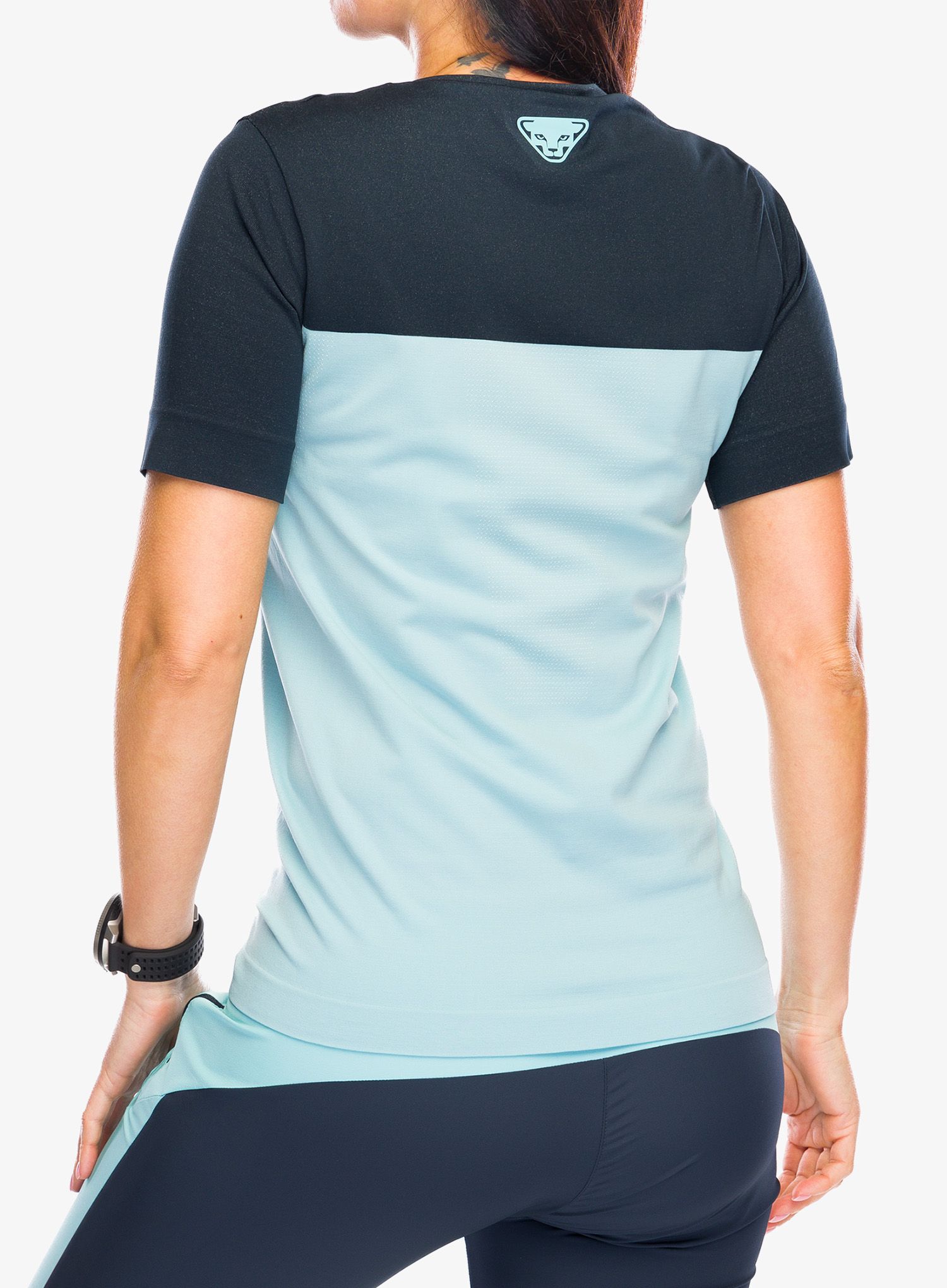 Dámské rychleschnoucí triko Dynafit Traverse S-Tech S/S Tee - marine blue/blueberry