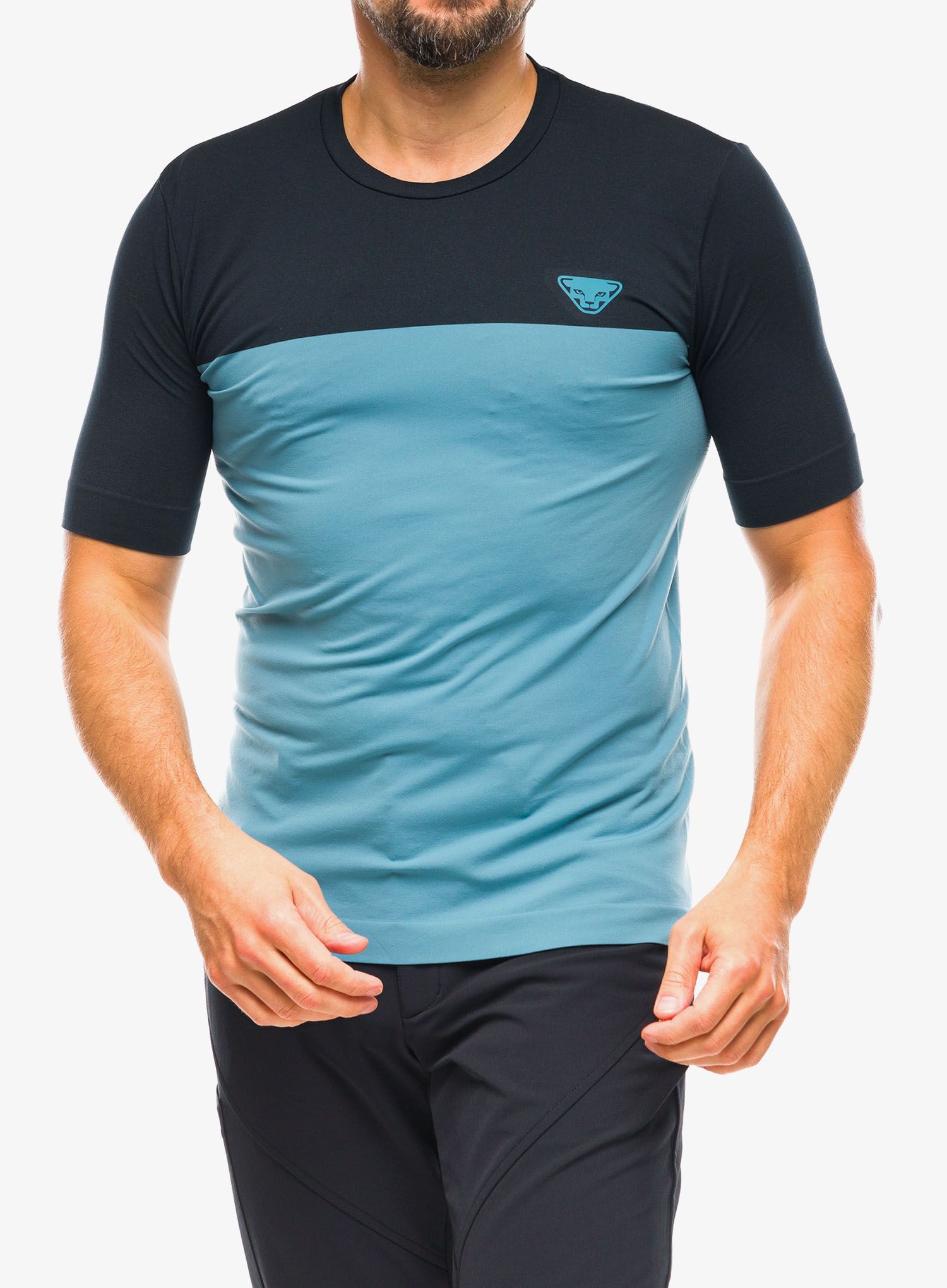 Pánské tričko Dynafit Traverse S-Tech S/S Tee - storm blue/blueberry
