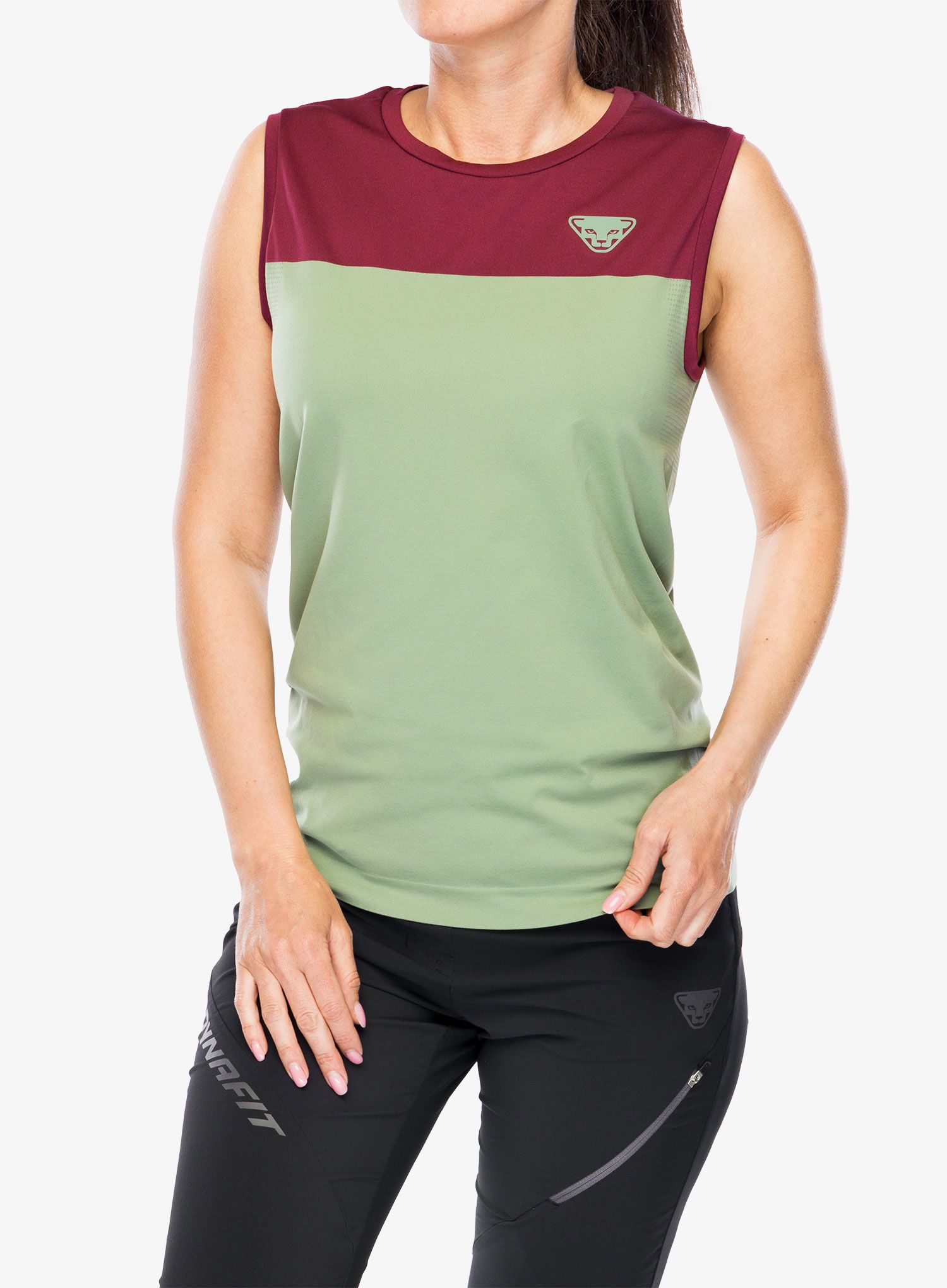 Dámský top Dynafit Traverse S-Tech Tank - sage
