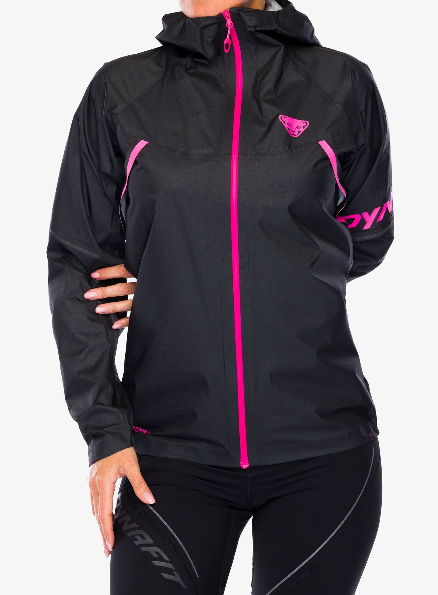 Bunda na běhání dámská Dynafit Ultra 3L Jacket - black out