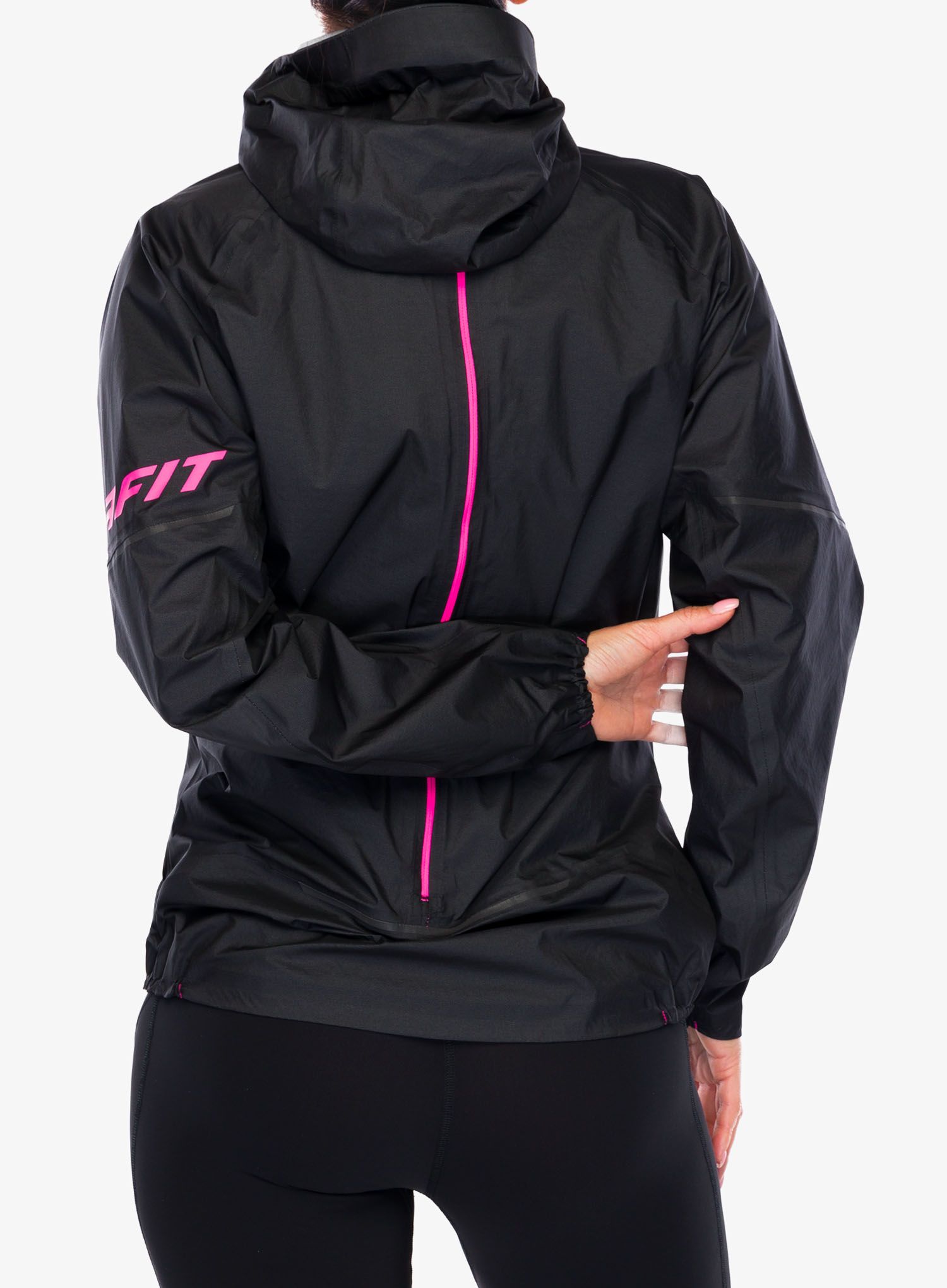 Bunda na běhání dámská Dynafit Ultra 3L Jacket - black out