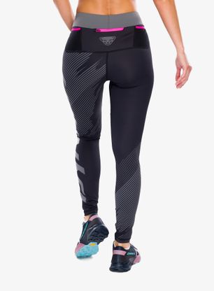 Legíny dámské Dynafit Ultra Graphic Long Tights - black out