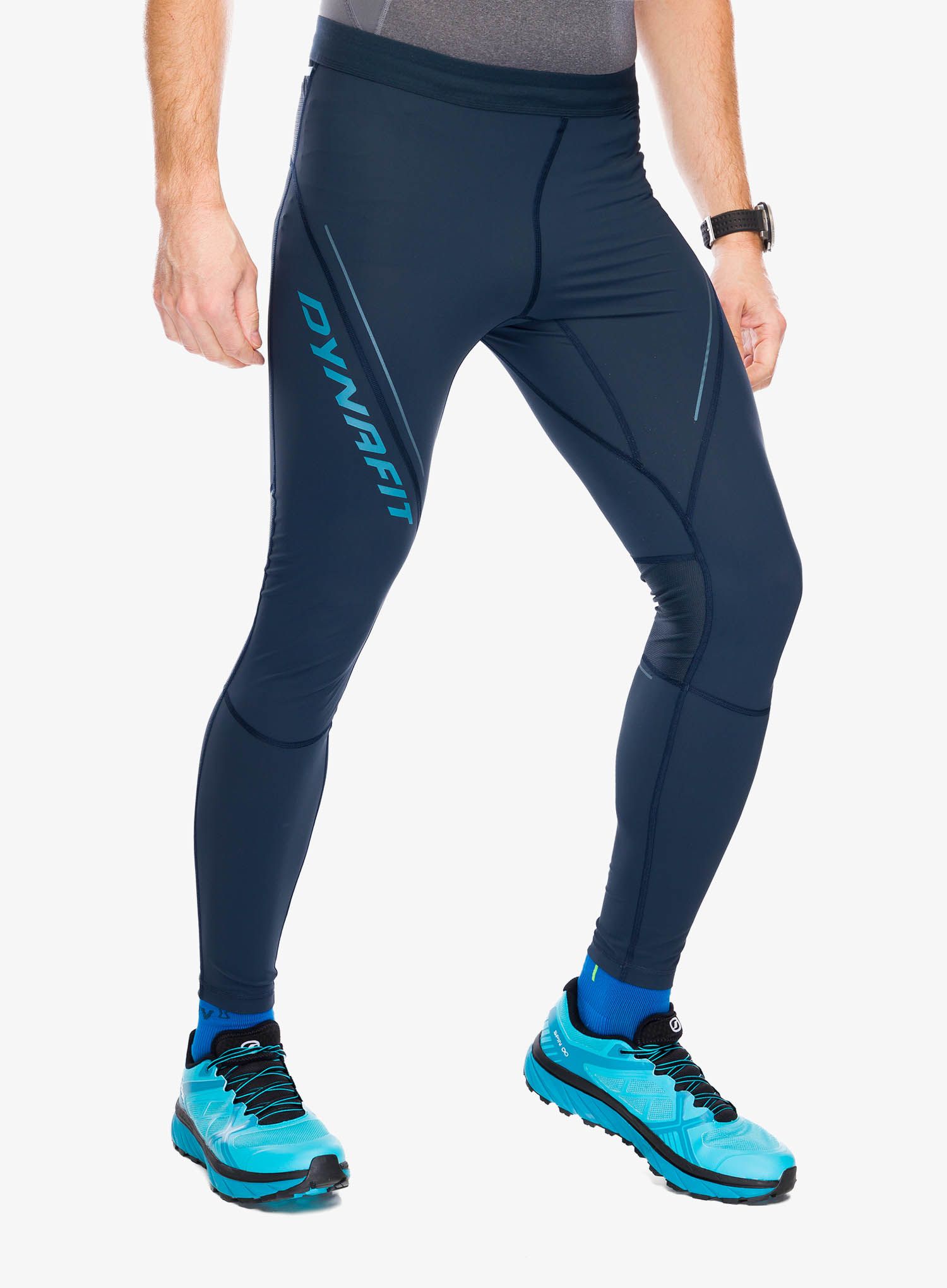 Legíny na běhání Dynafit Ultra Long Tights - blueberry/storm blue