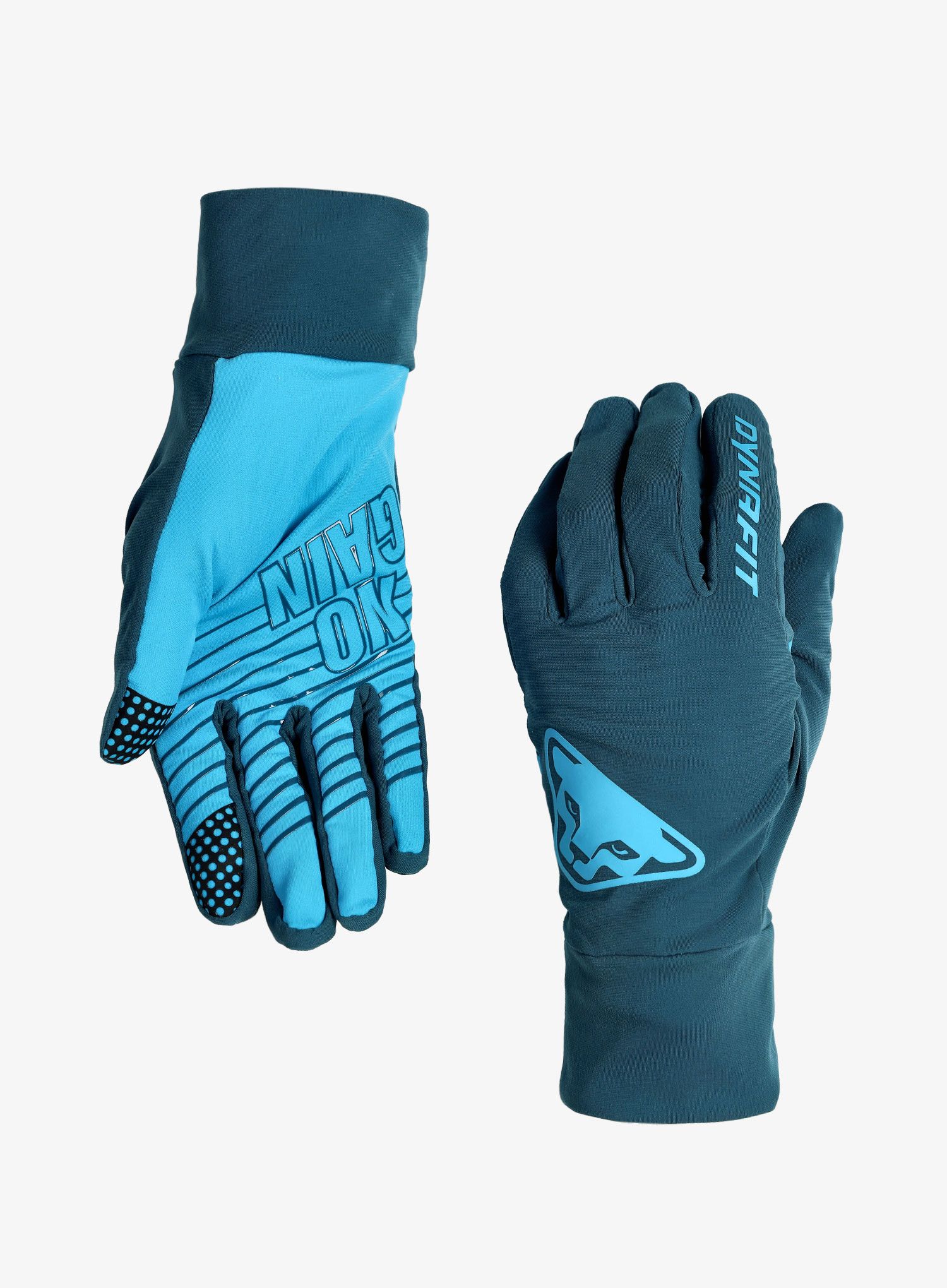 Rukavice na běhání Dynafit Upcycled Light Gloves - petrol