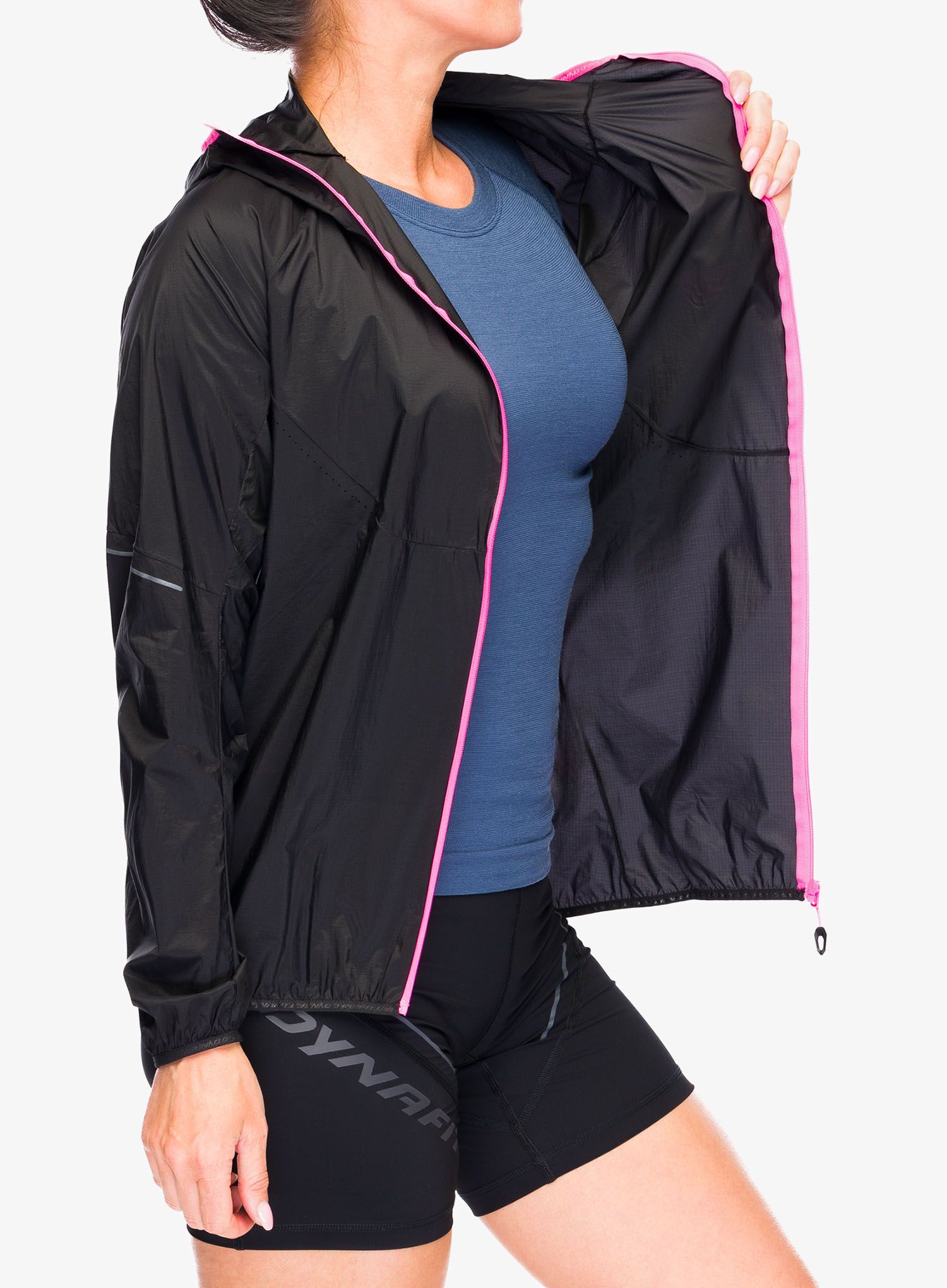 Dámská bunda Dynafit Vert Wind 65 Jacket - black out