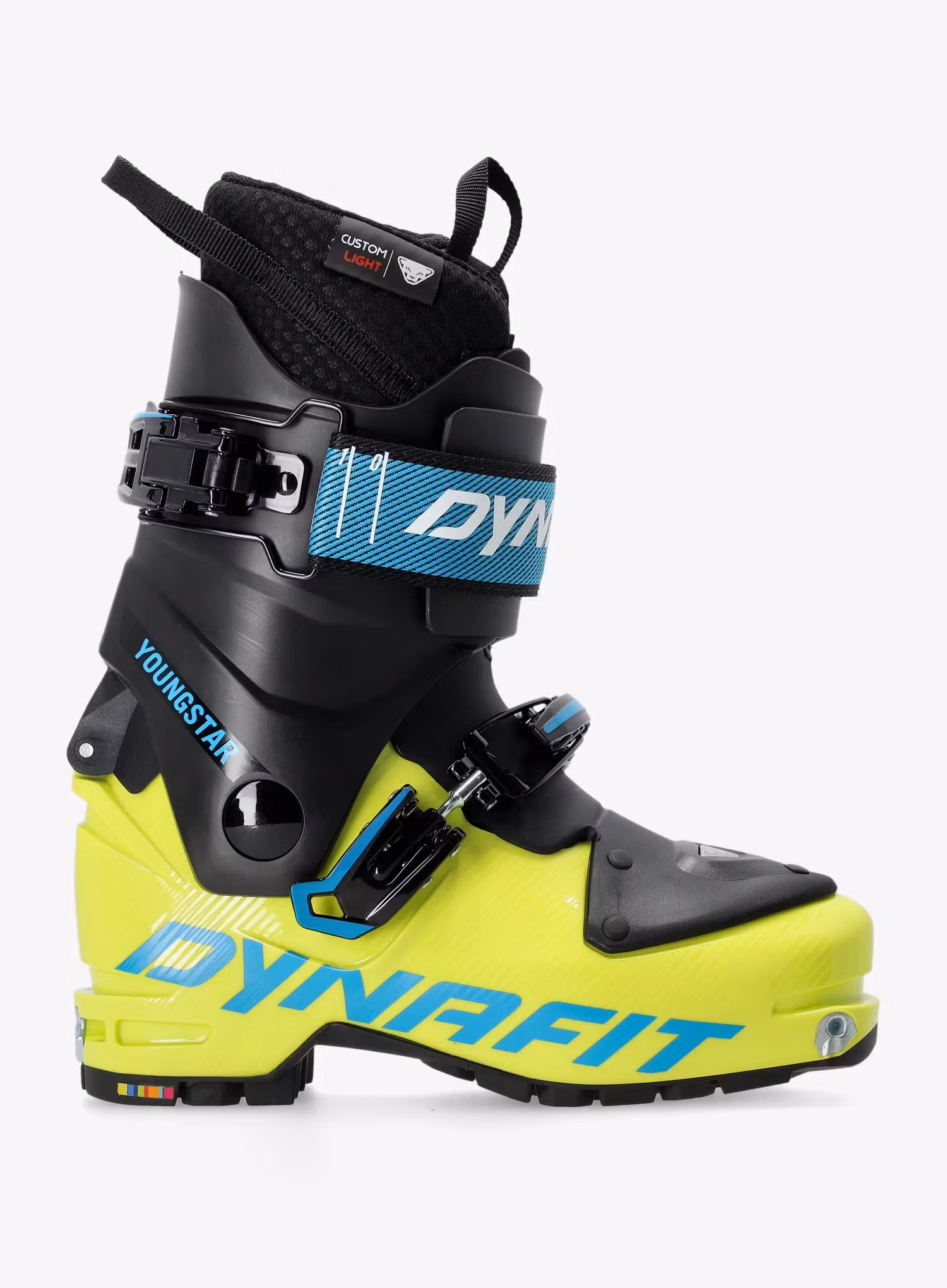 Skialpové boty Dynafit Youngstar Boot - lime punch/black