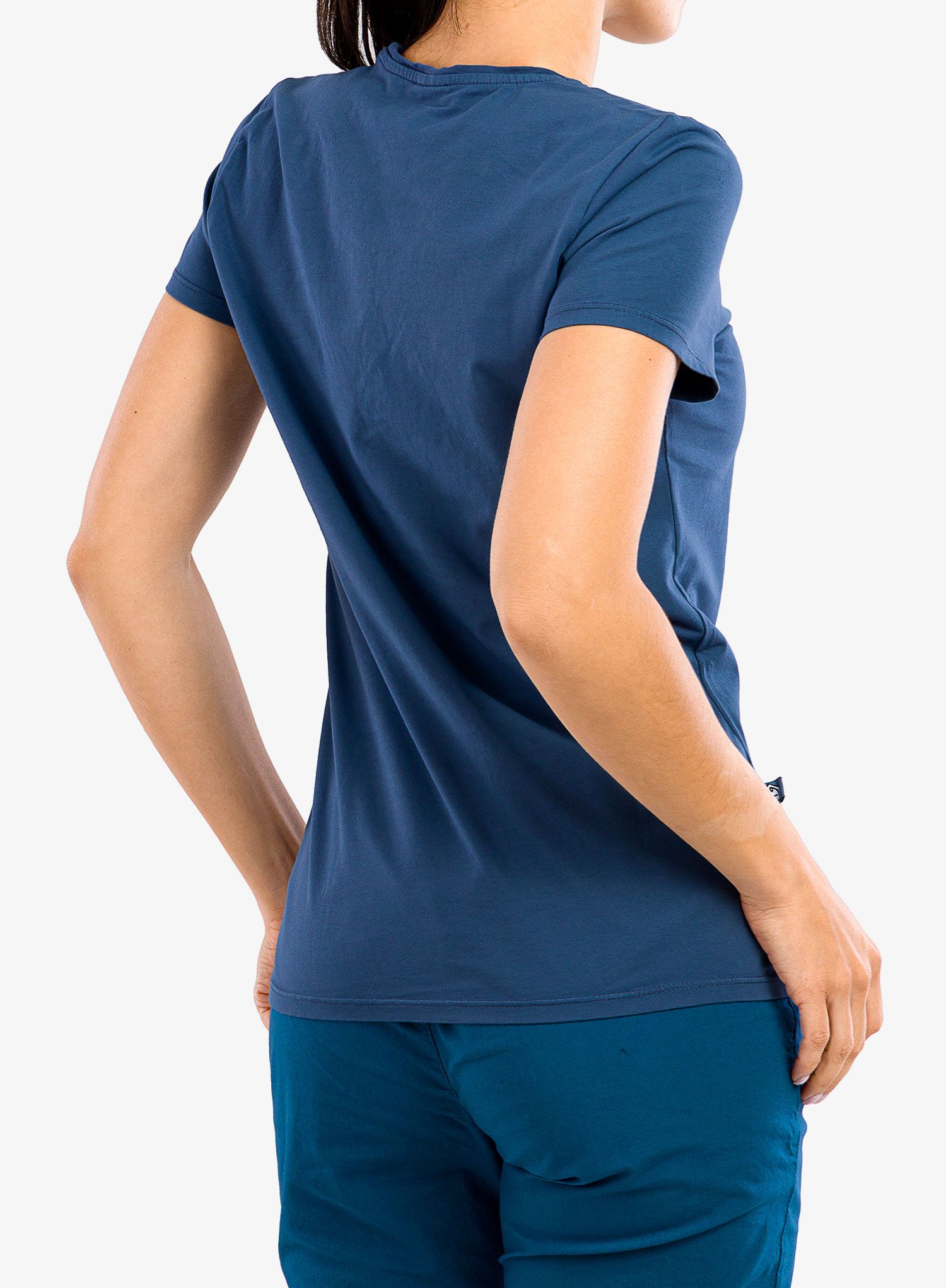 Lezecké triko damska E9 5Trees - vintage blue