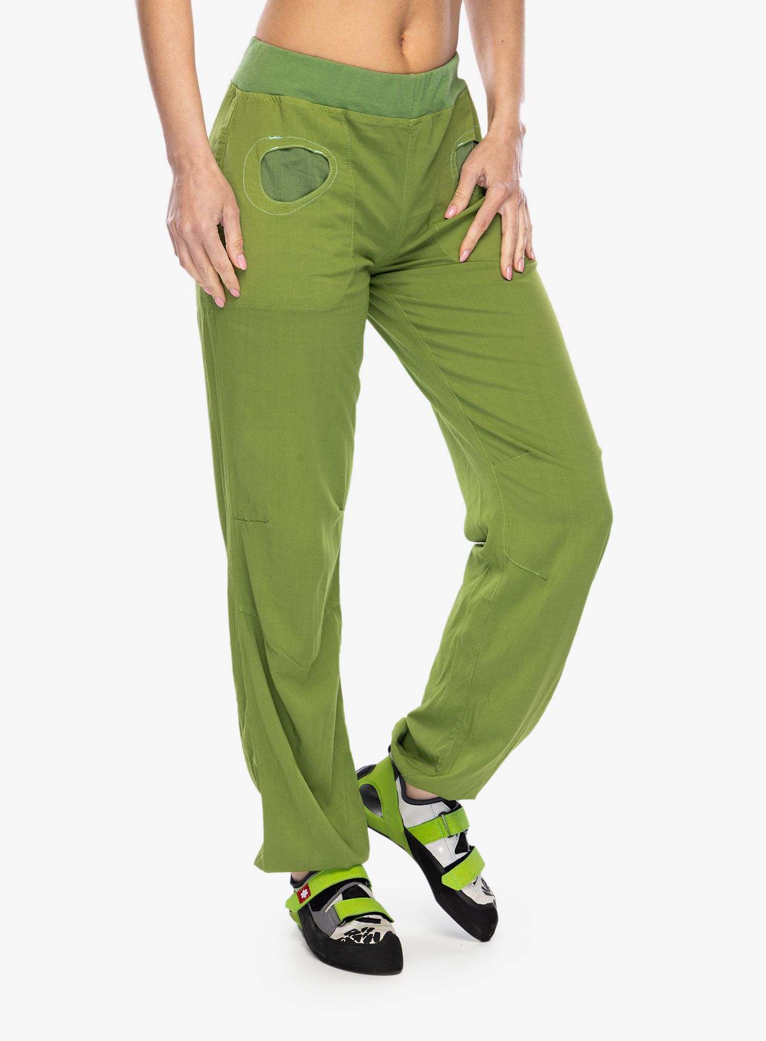 Lezecké kalhoty dámské E9 N-Onda-Bb - greenapple
