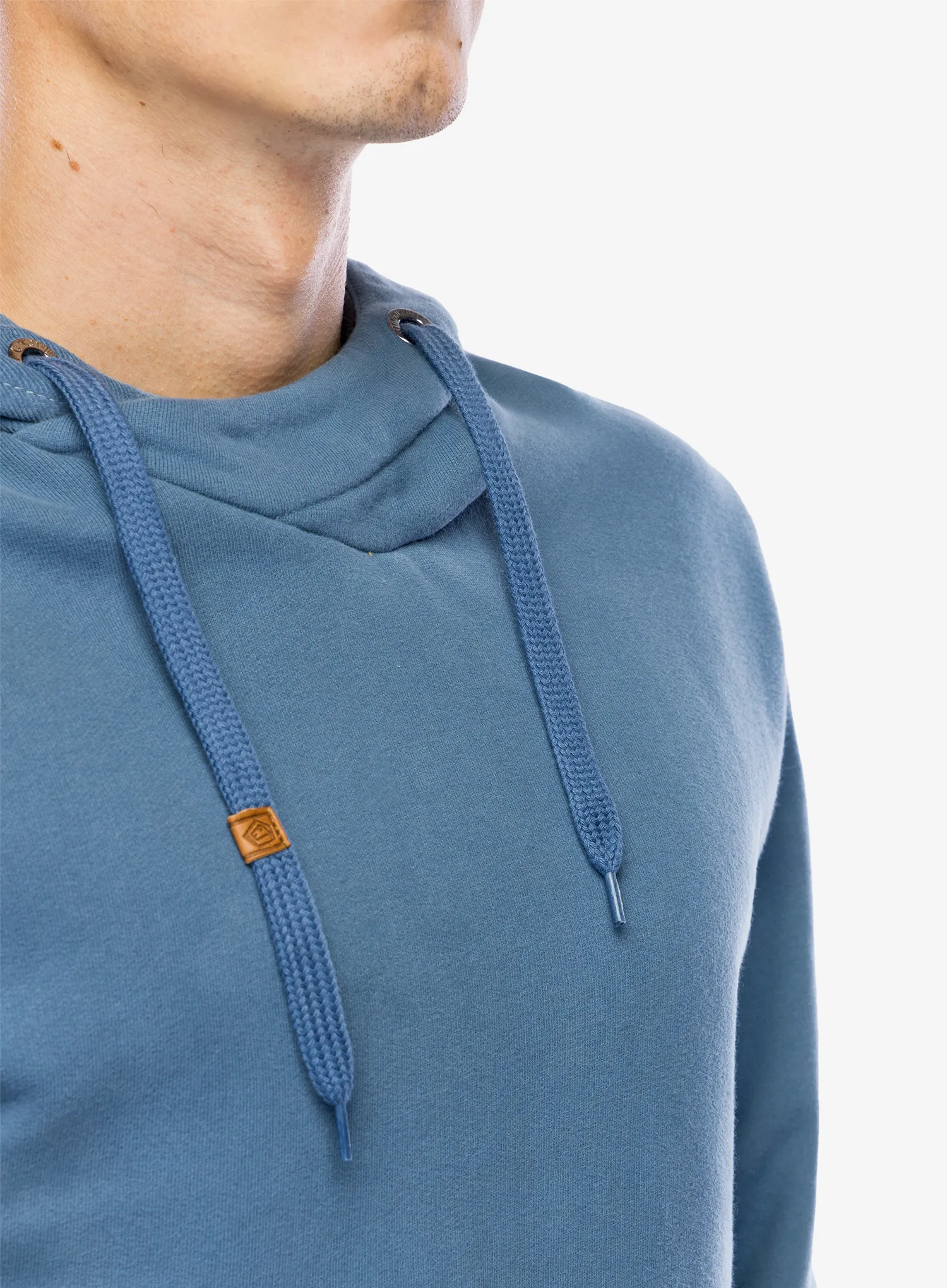 Mikina s kapucí E9 Neon 2.2 - steel/blue