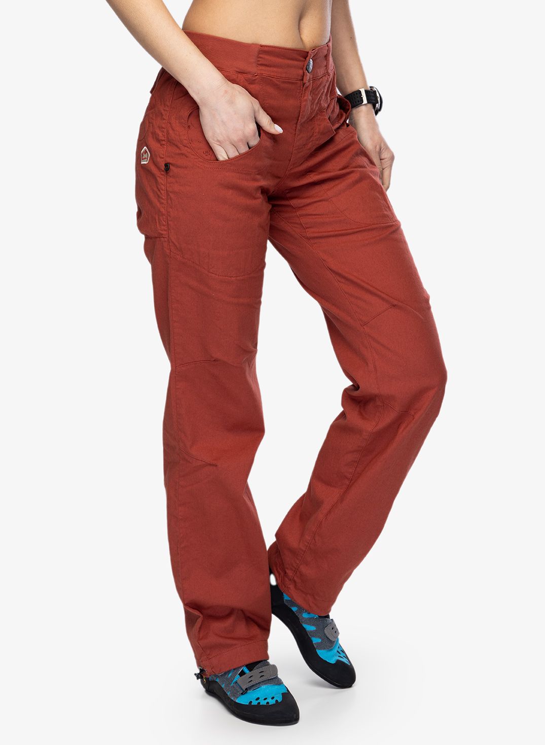 Lezecké kalhoty dámské E9 Onda Flax - paprika