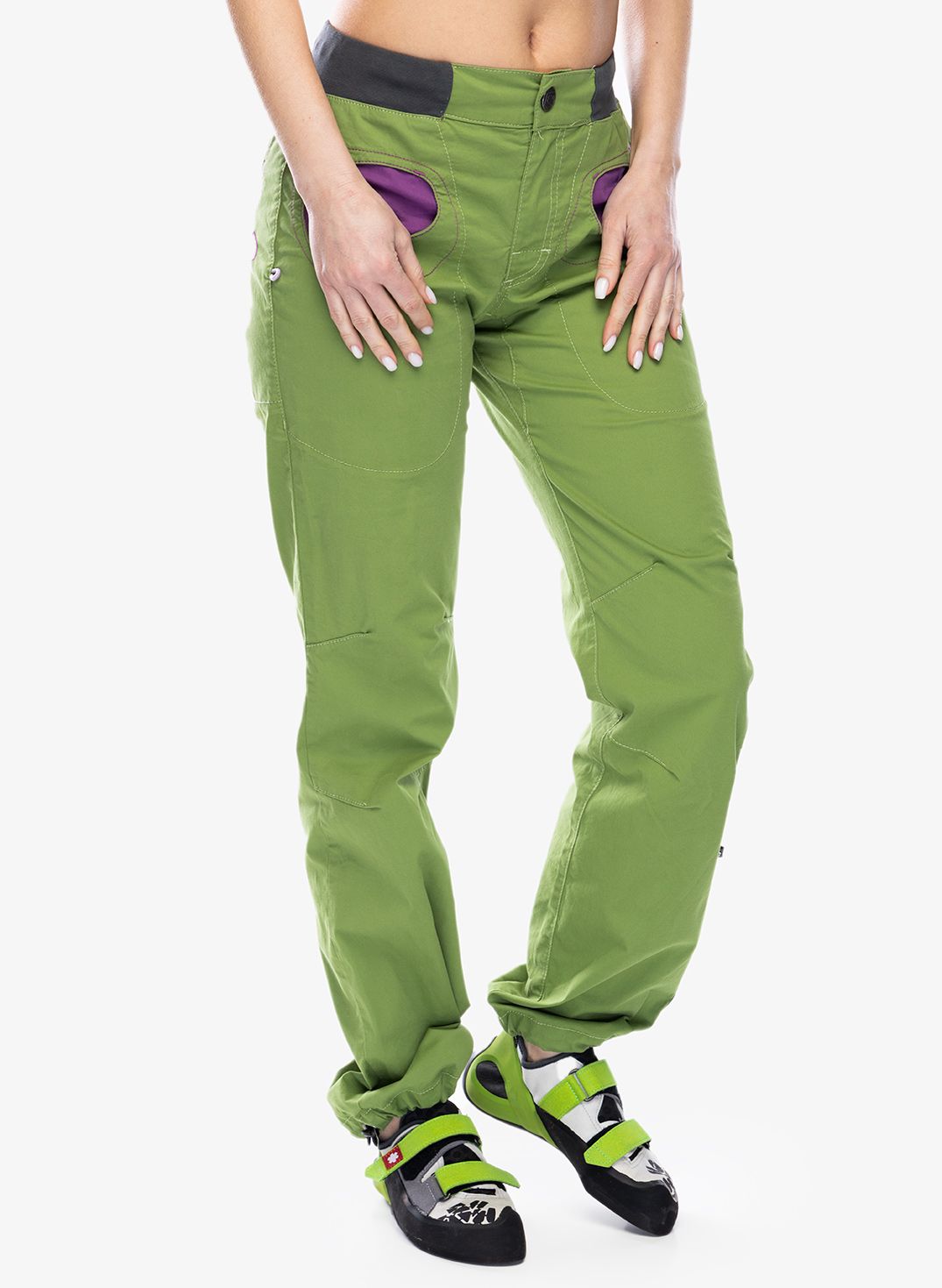 Lezecké kalhoty dámské E9 Onda Story - greenapple