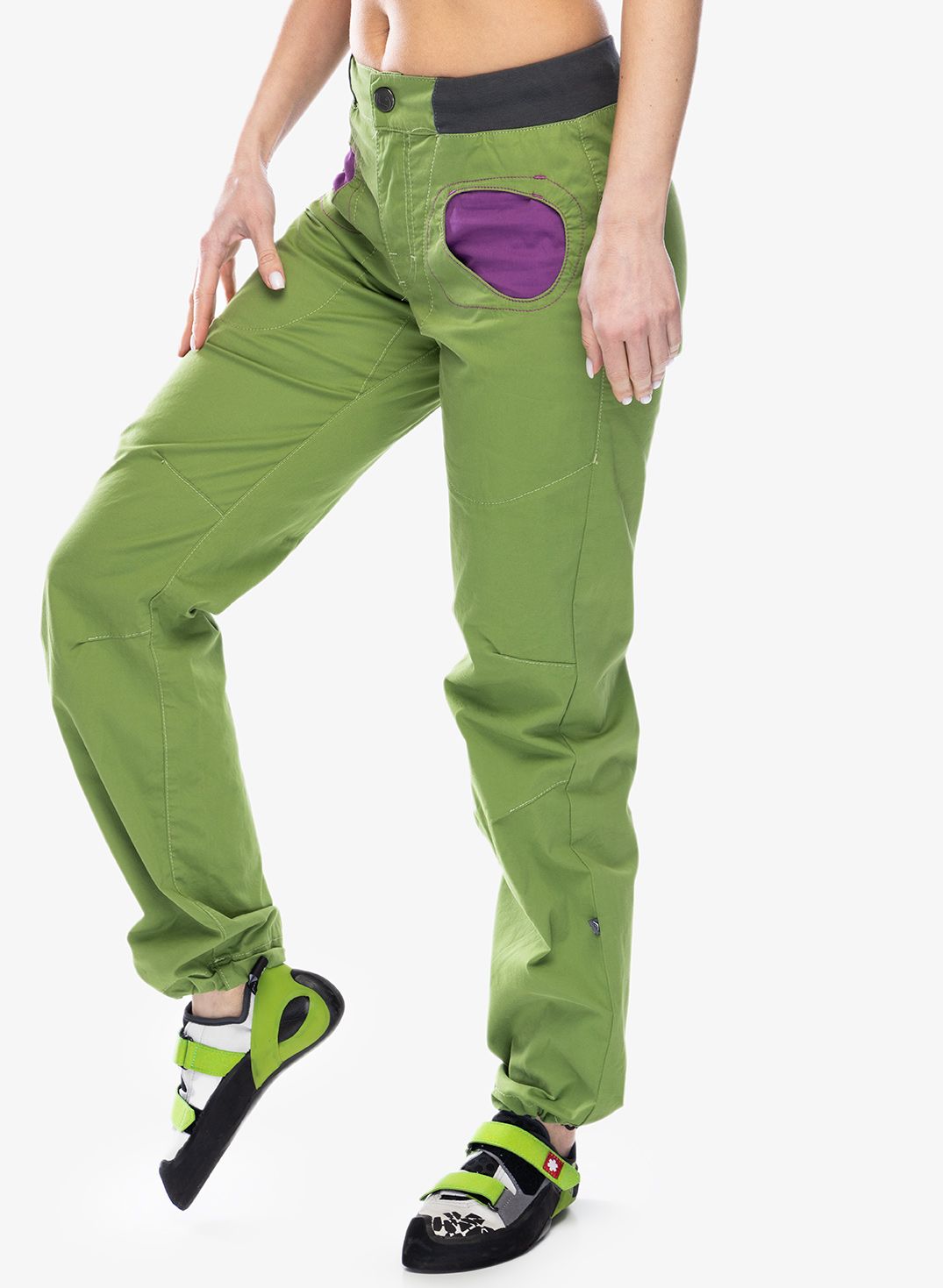 Lezecké kalhoty dámské E9 Onda Story - greenapple