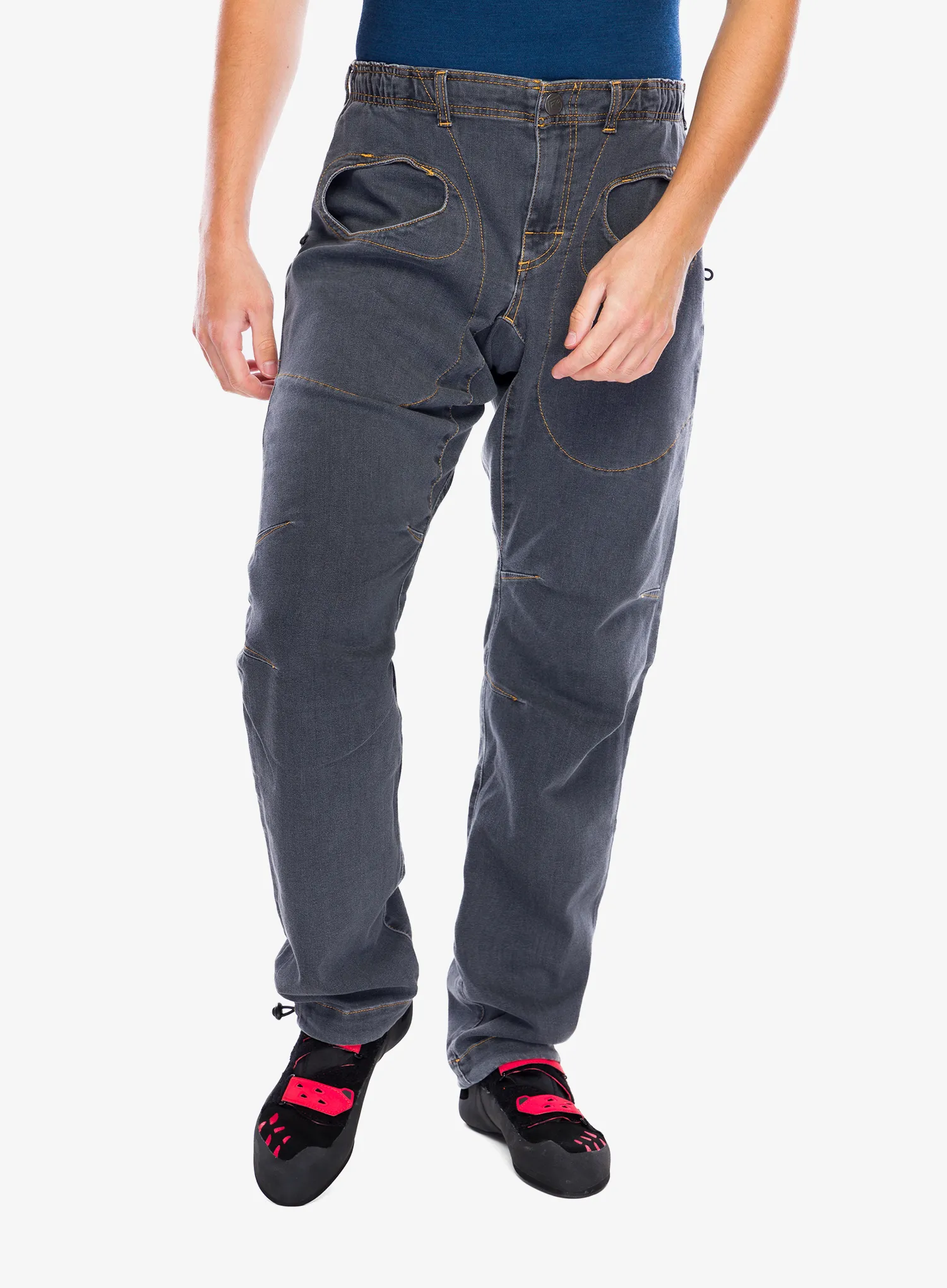 Lezecké kalhoty E9 Rondo Denim 2.3 - grey